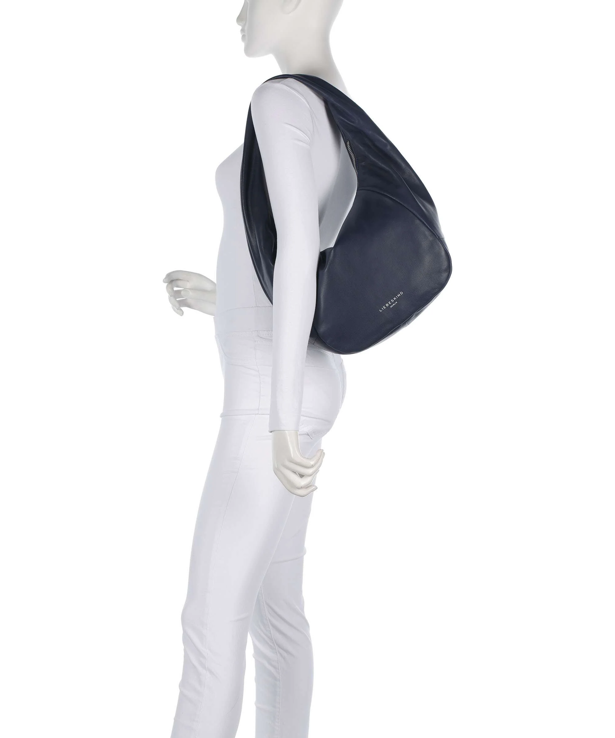 Liebeskind Farrah Vintage Goat M Hobo bag peacoat - Image 3