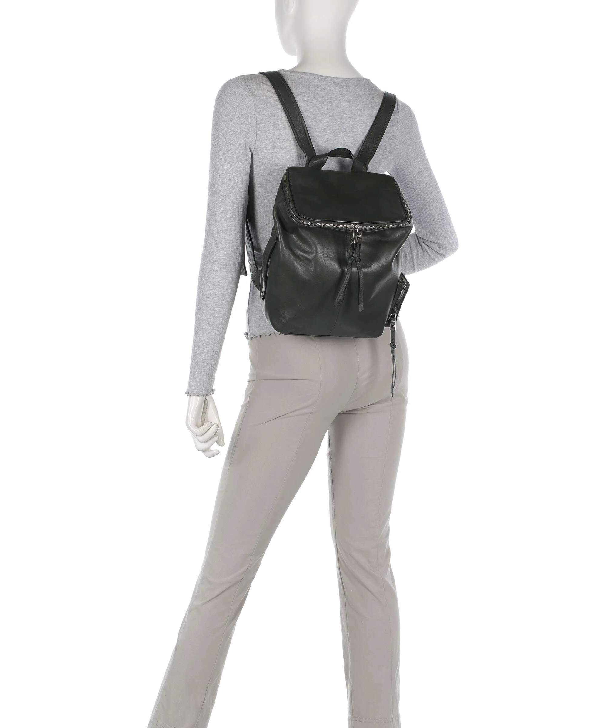 Liebeskind Hera Sheep Natural S Backpack cypress green - Image 3