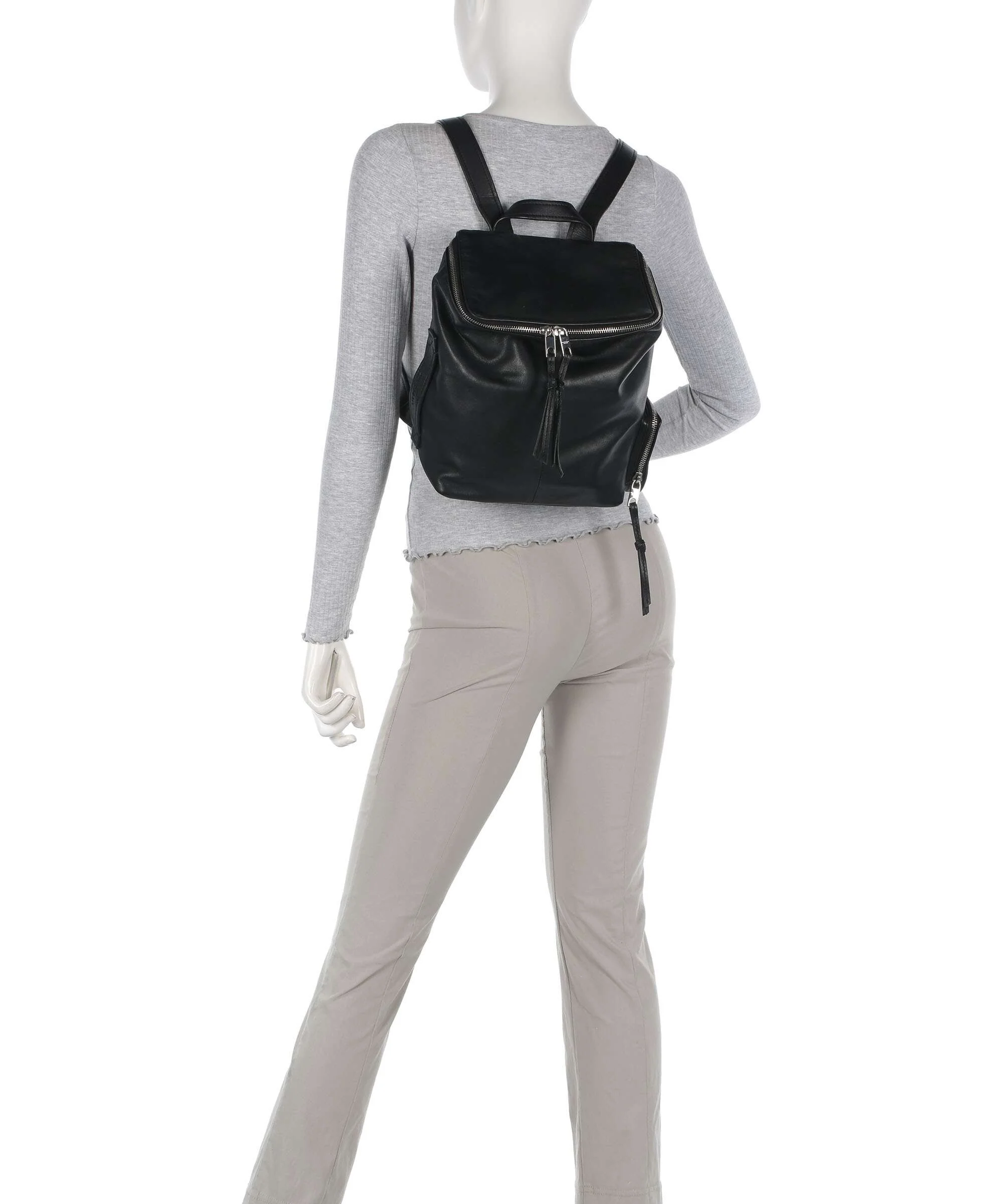 Liebeskind Hera Sheep Natural S Backpack black - Image 3