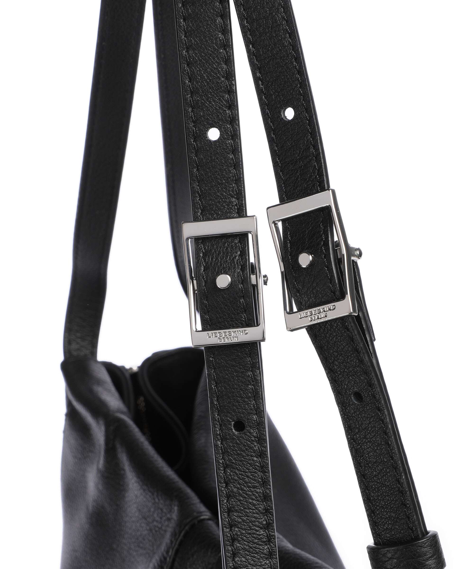 Liebeskind Lou 2 3D Leather M Tote bag black - Image 6