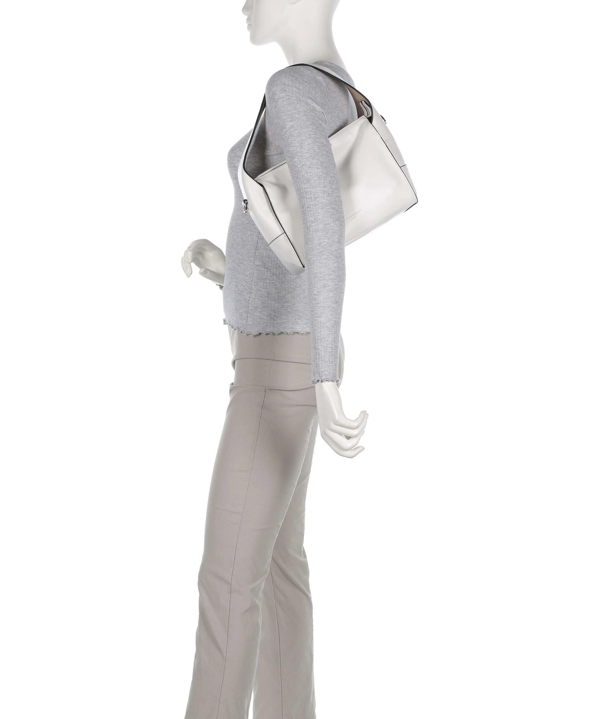 Liebeskind Lou Calf Optic S Hobo bag arctic - Image 3