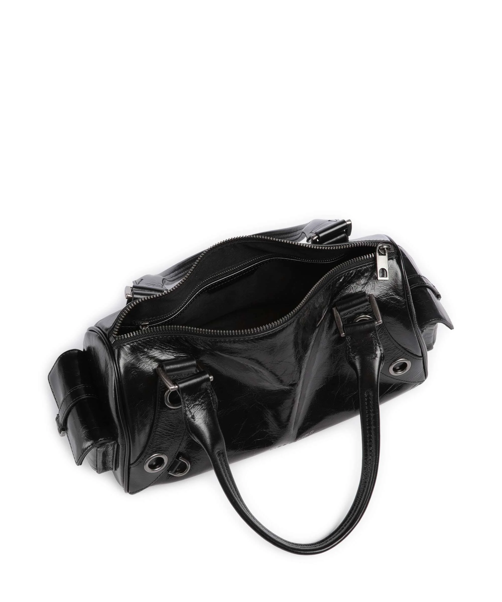 Liebeskind Nika Lack Distressed M Shoulder bag black - Image 6