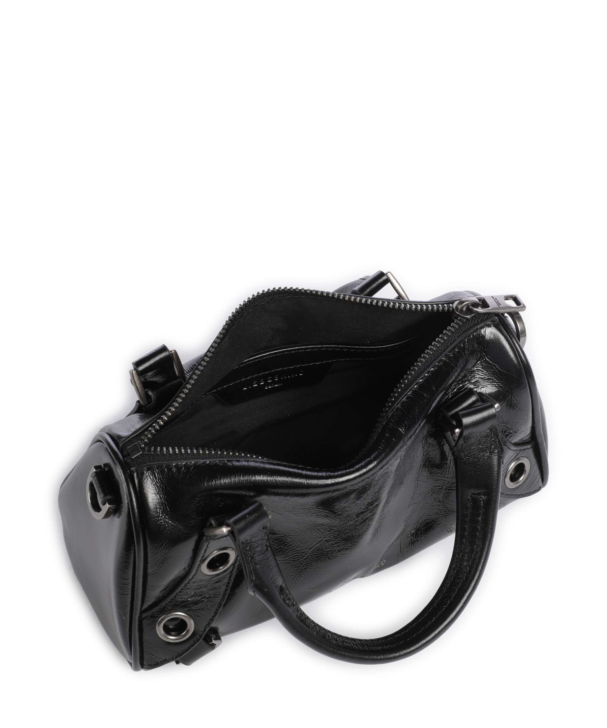 Liebeskind Nika Lack Distressed S Handbag black - Image 6