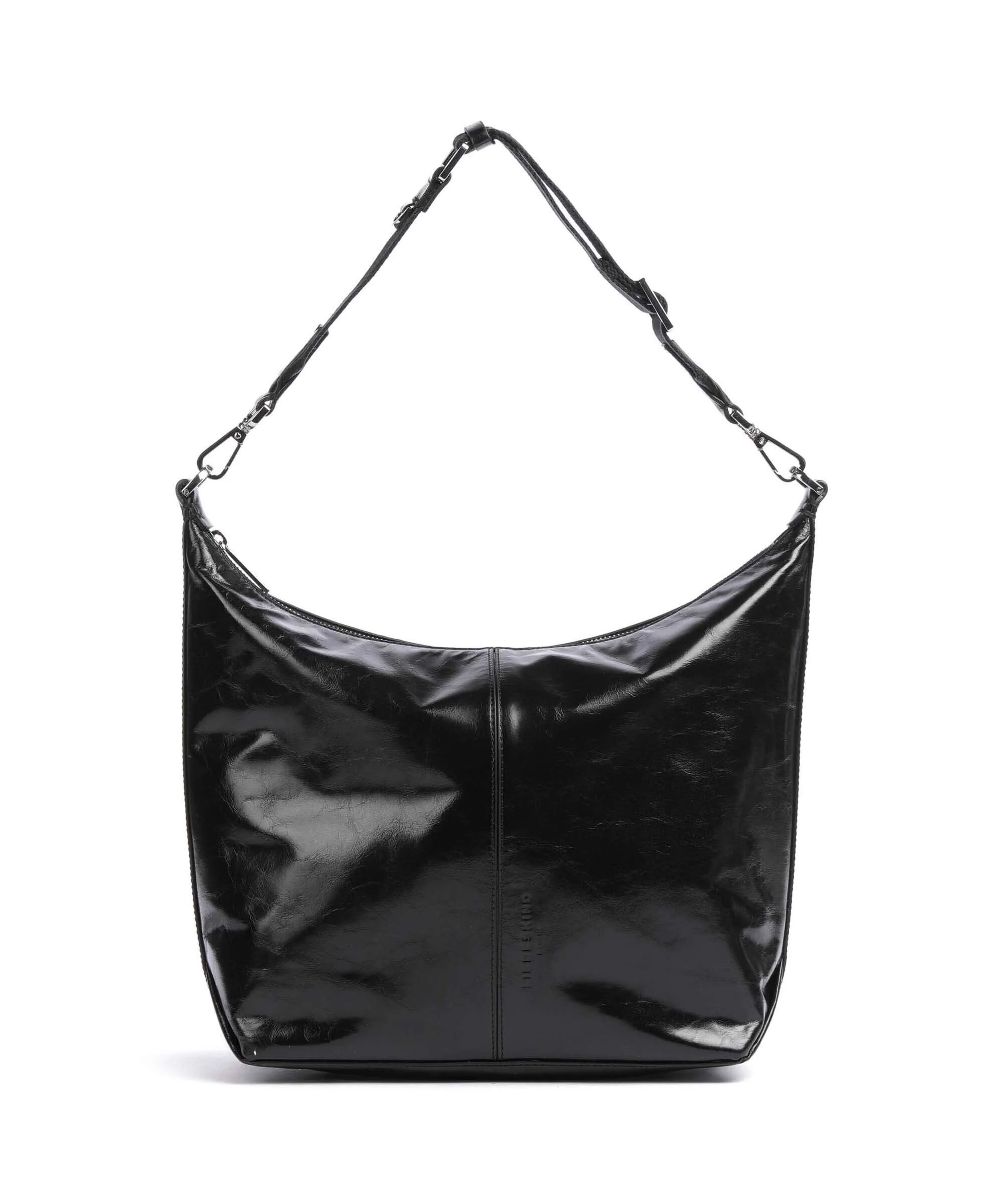 Liebeskind Paris 4 Paper Touch Crinkle M Hobo bag black