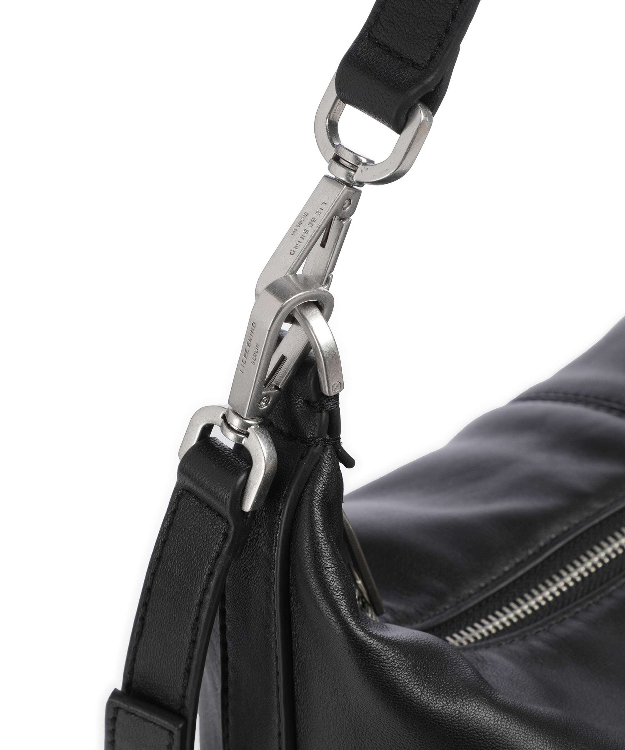 Liebeskind Paris Sheep Natural Hobo bag black - Image 4