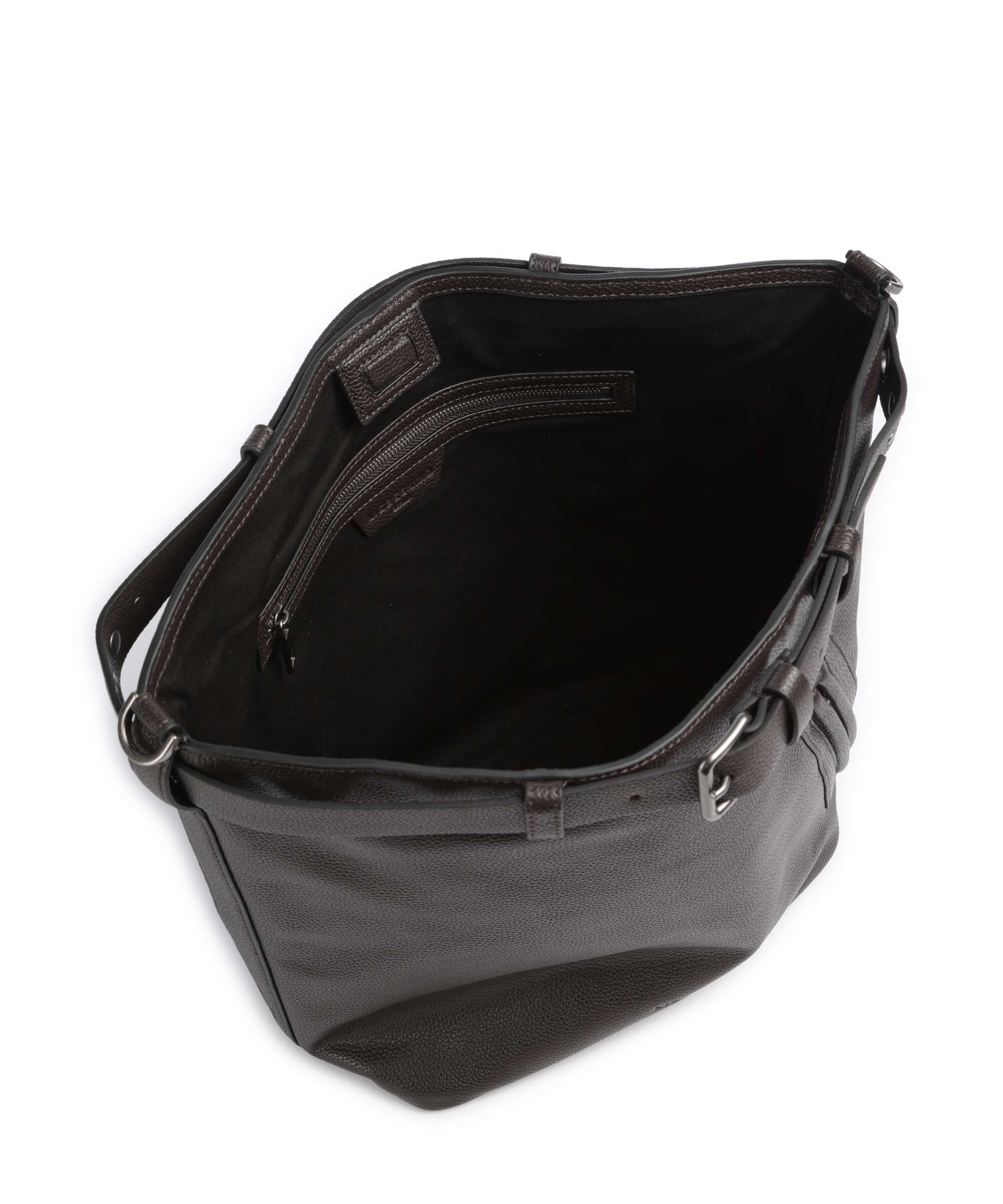 Liebeskind Zita Small Pebble L Bucket bag deep soil - Image 6