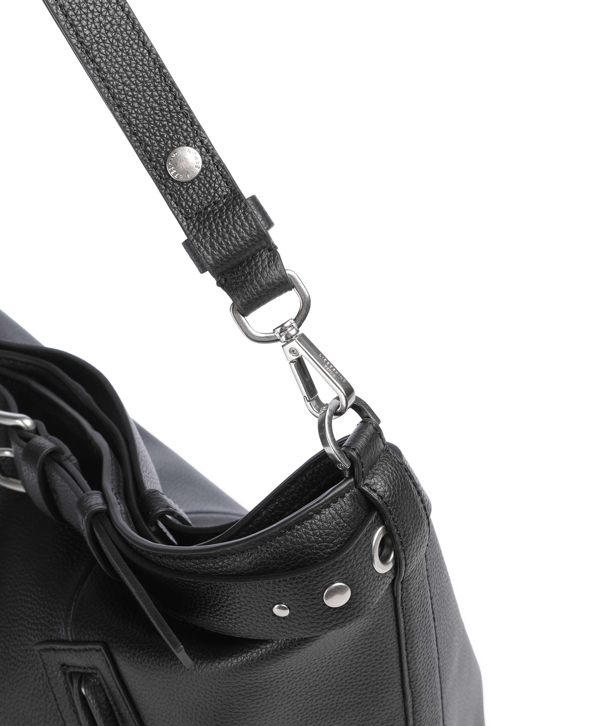 Liebeskind Zita Small Pebble L Bucket bag black - Image 4