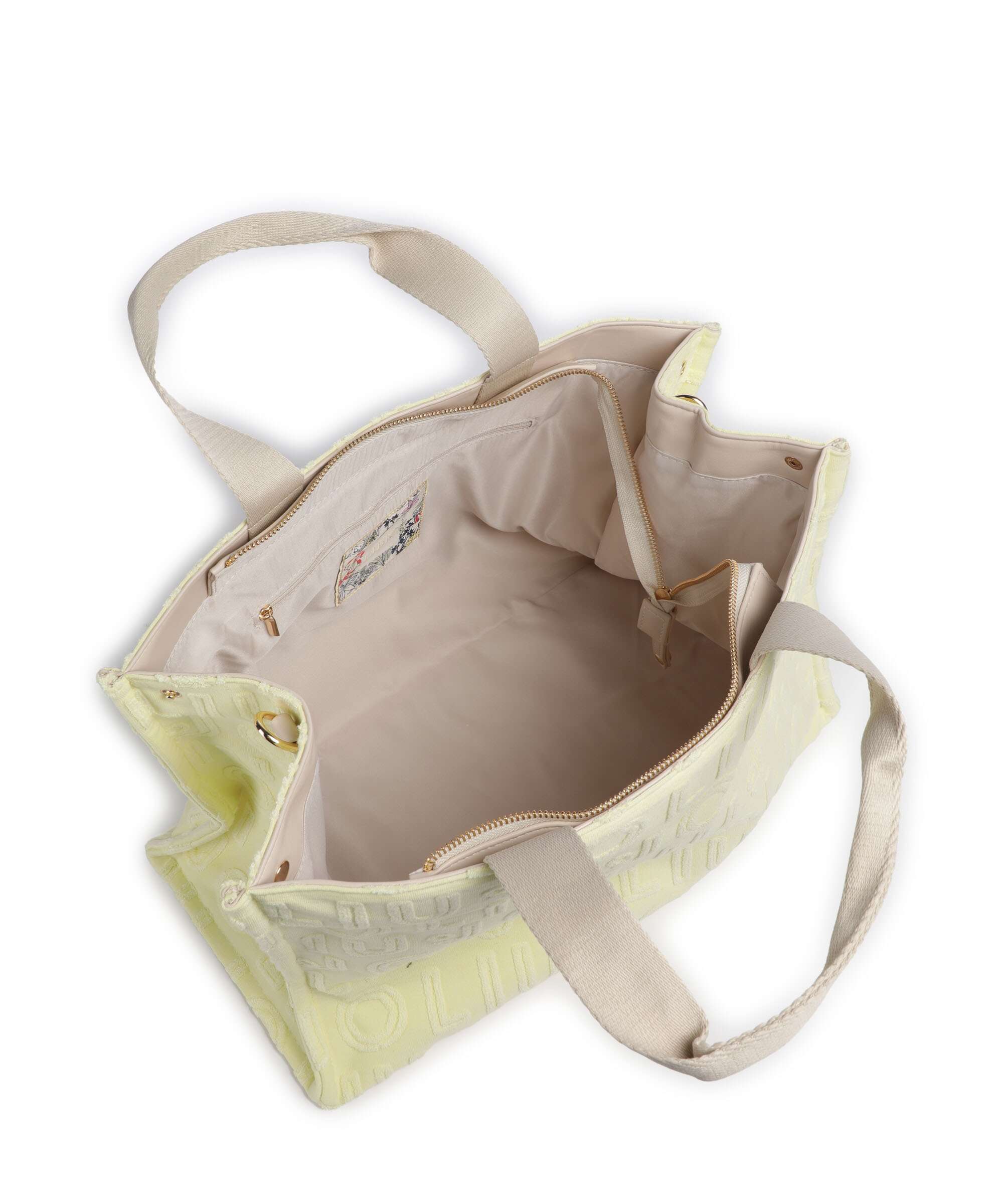 Liu Jo Logo Tote bag pale yellow - Image 6