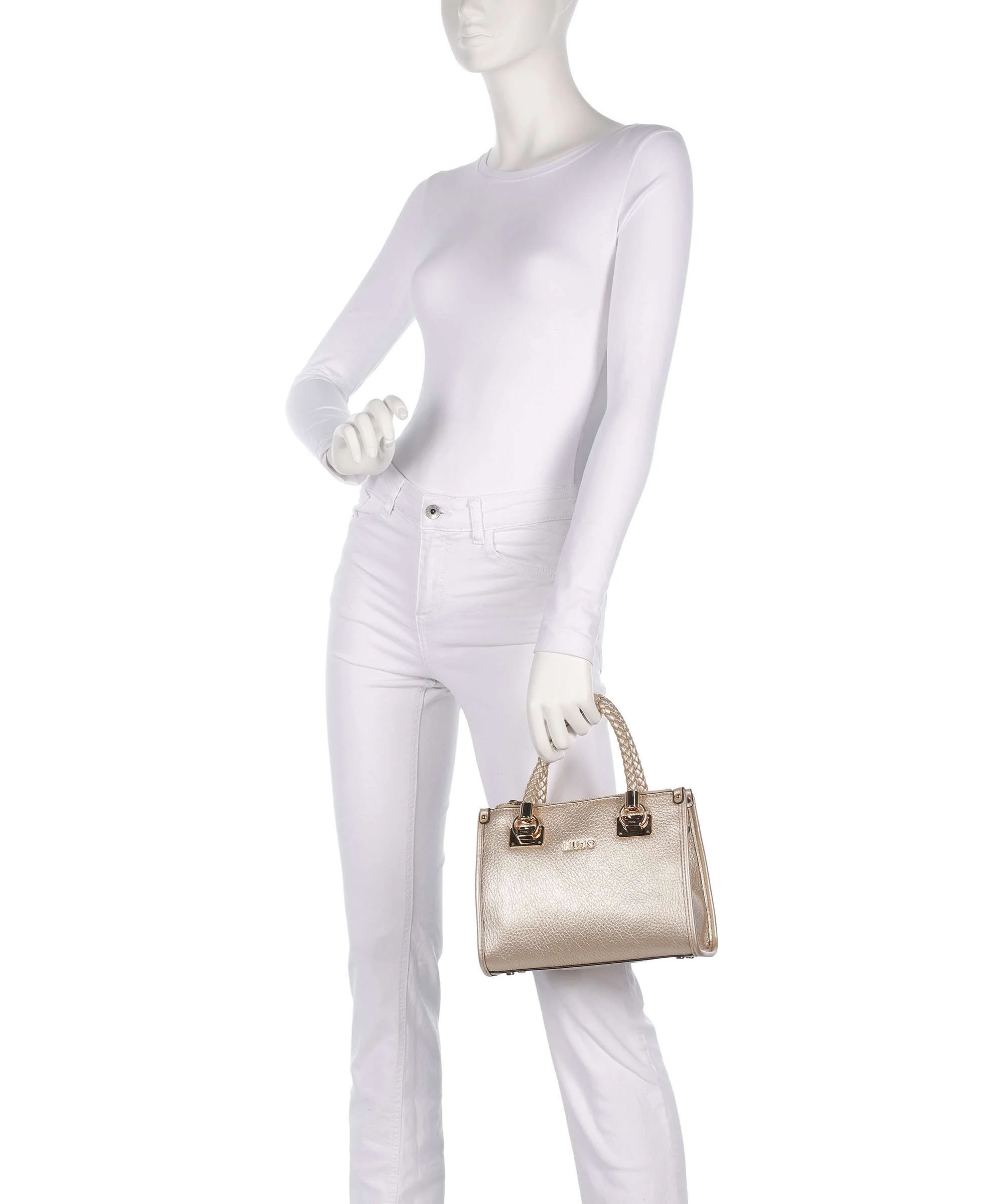 Liu Jo Manhattan S Handbag light gold - Image 3