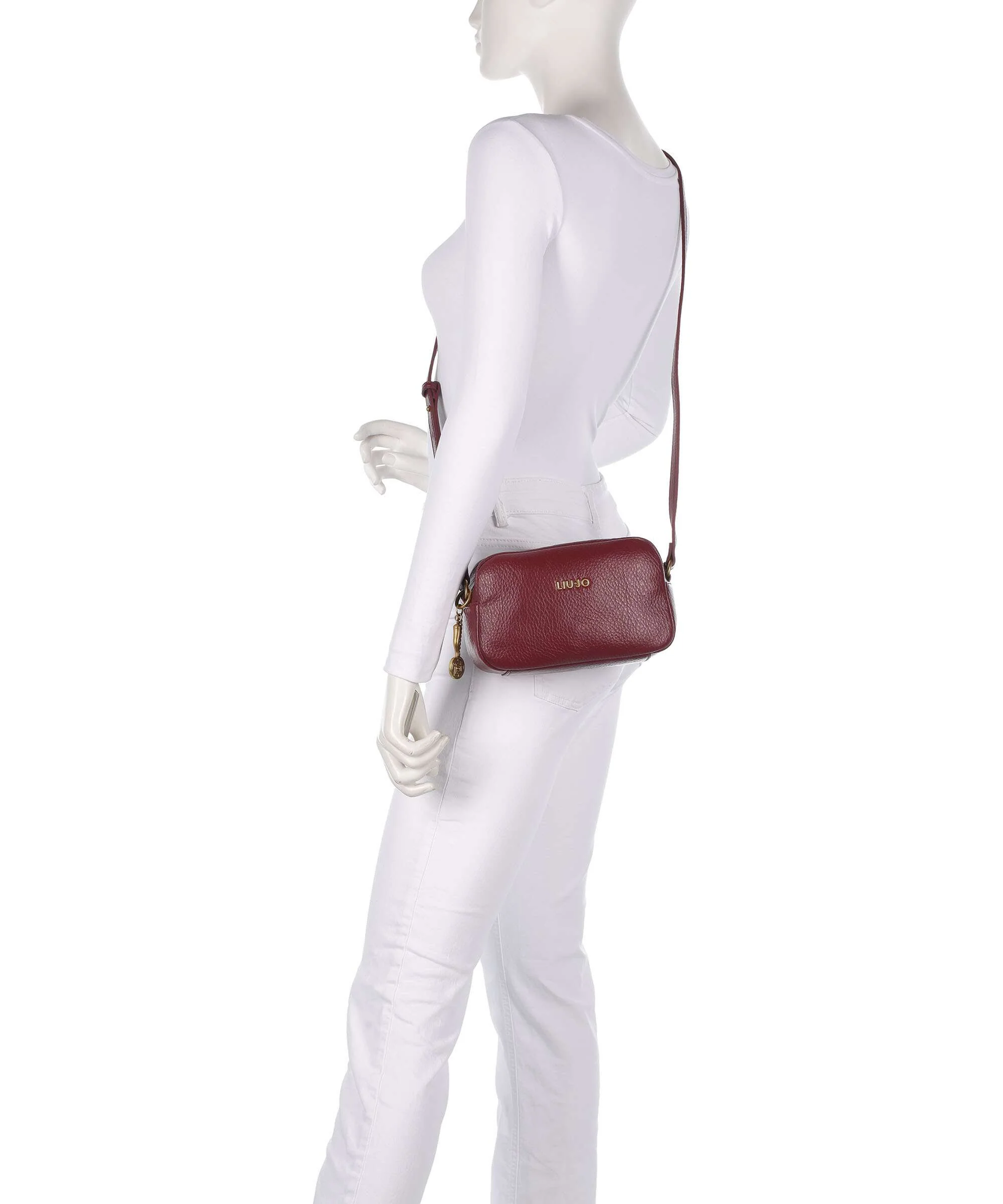 Liu Jo Tamila M Crossbody bag red wine - Image 3
