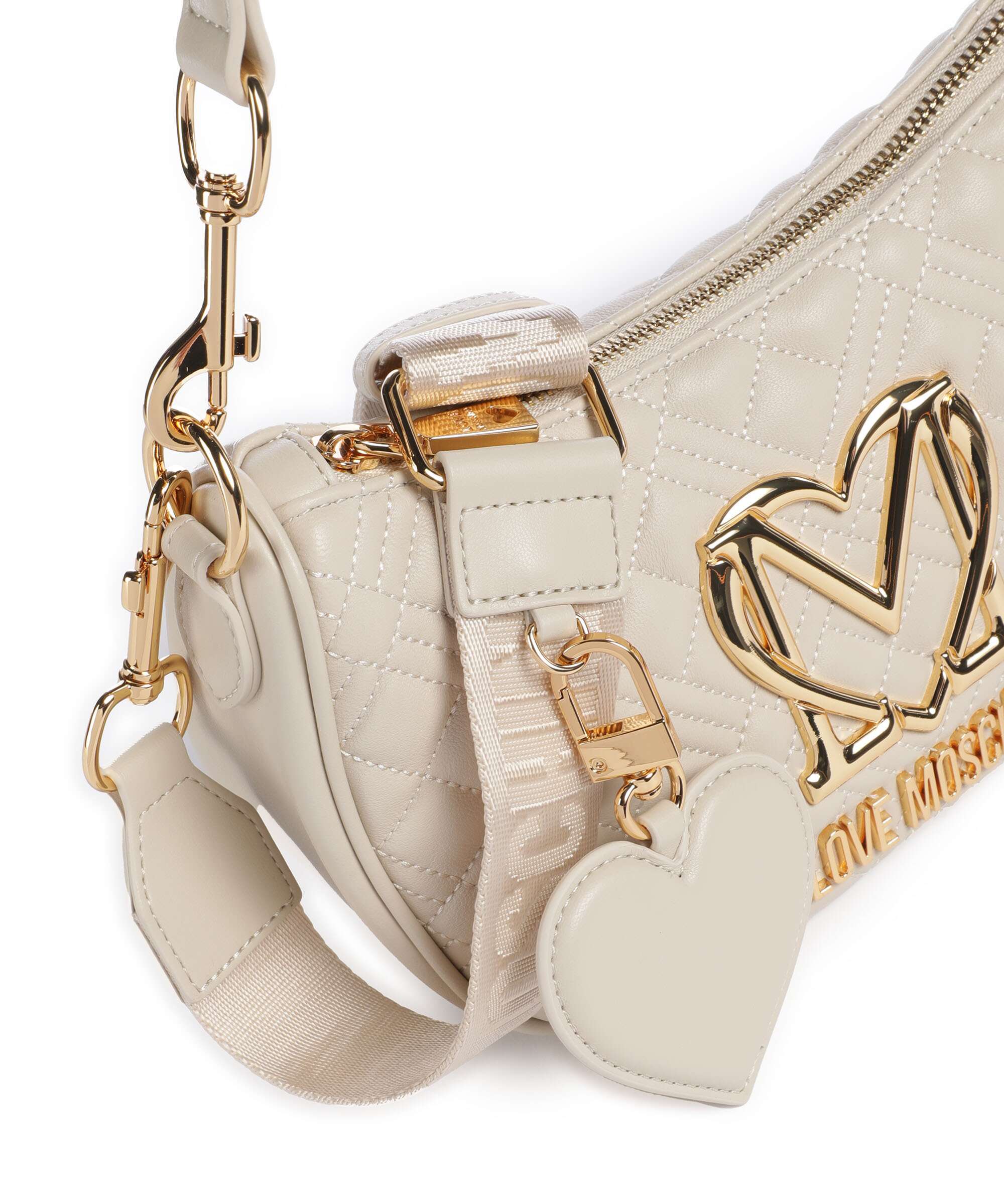 Love Moschino Allure Shoulder bag avorio - Image 5
