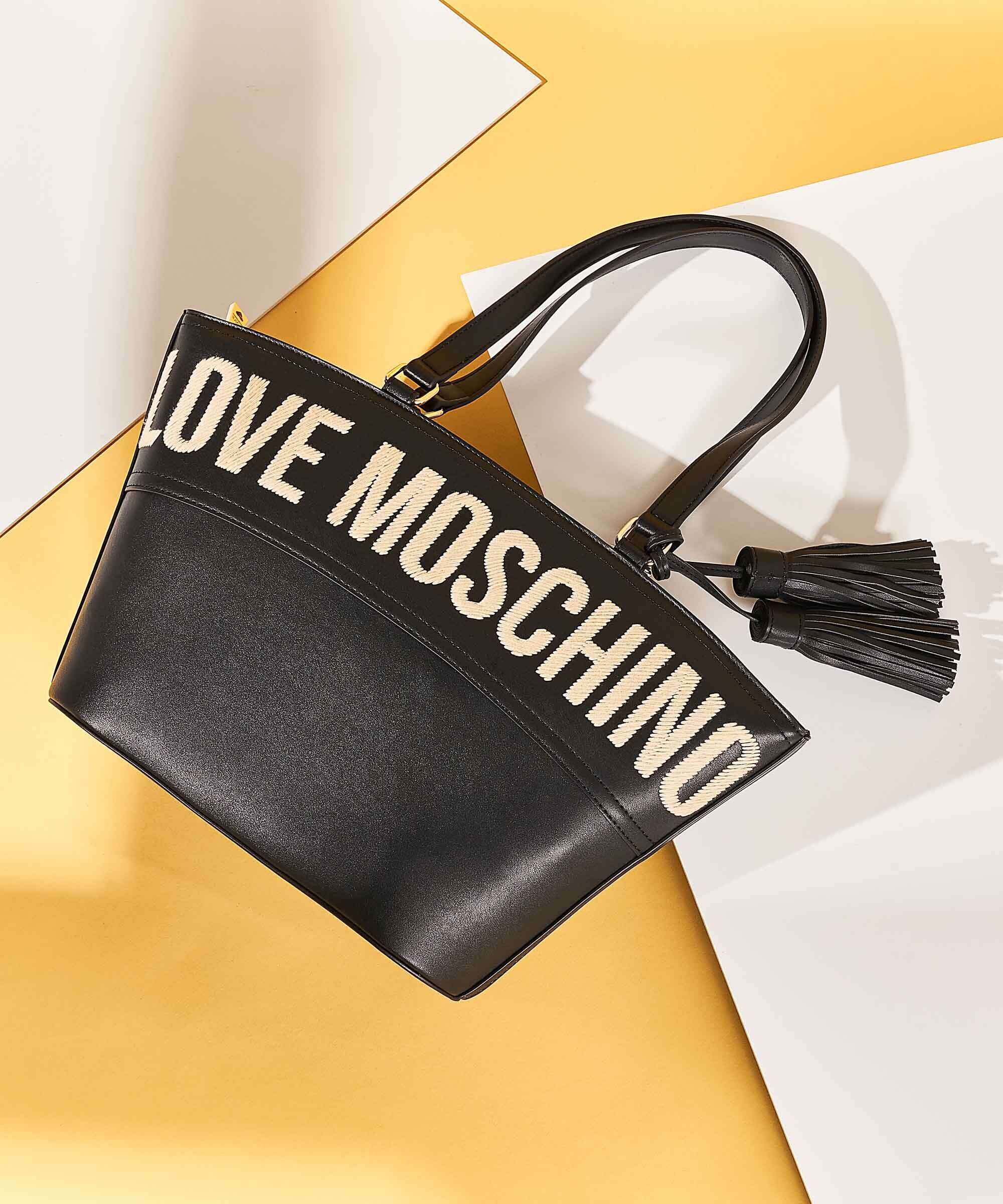 Love Moschino Item Cabas Tote bag nero - Image 7