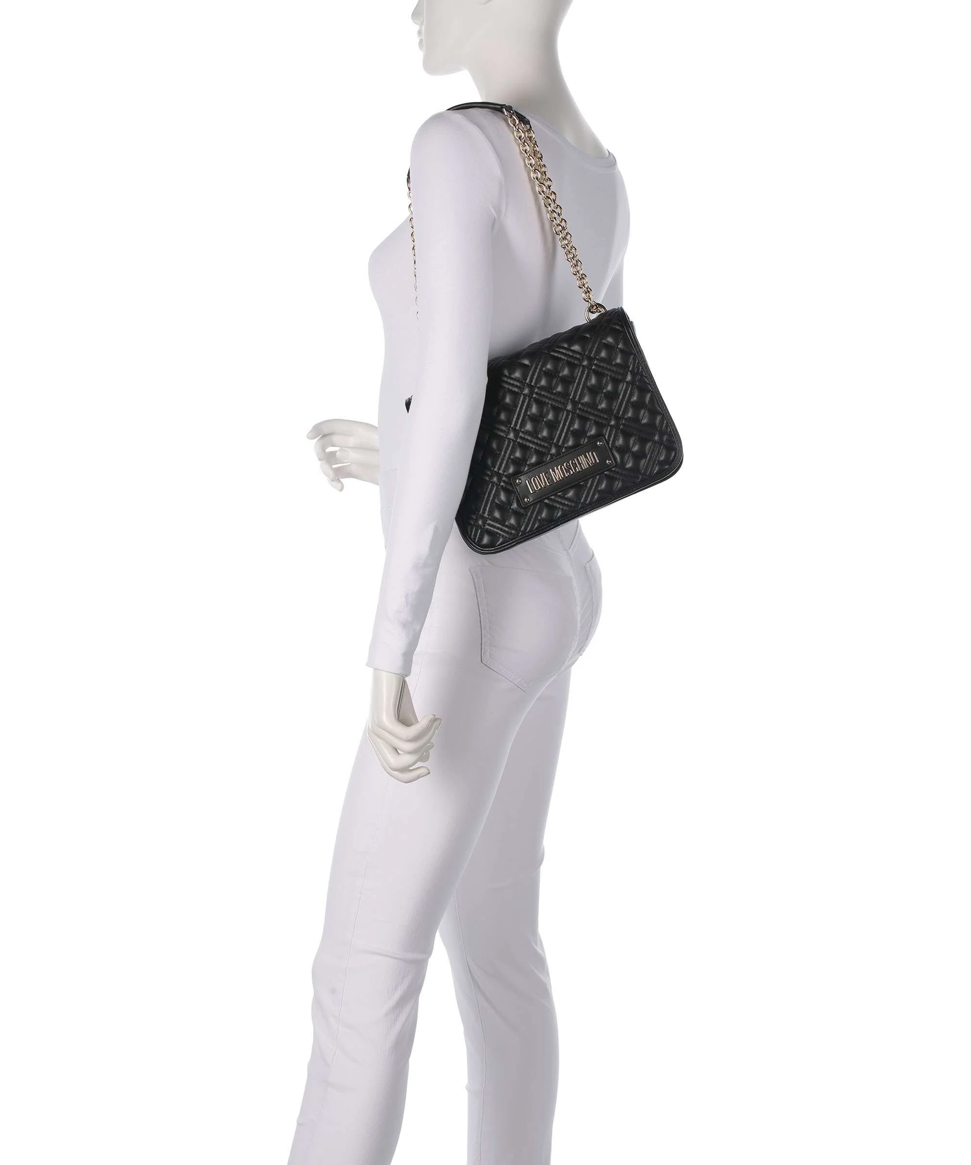 Love Moschino Quilted Shoulder bag black - Image 3