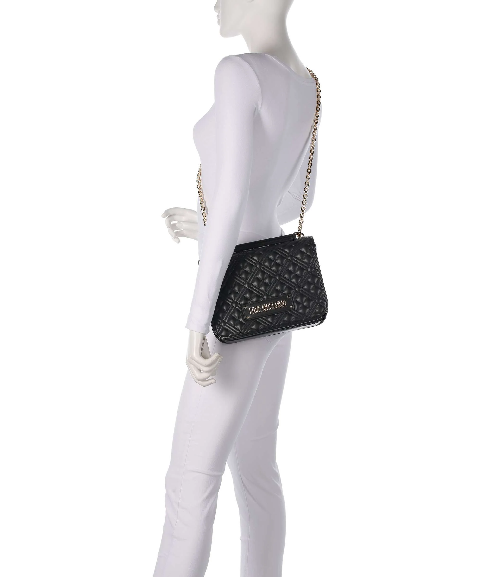 Love Moschino Quilted Shoulder bag black - Image 4