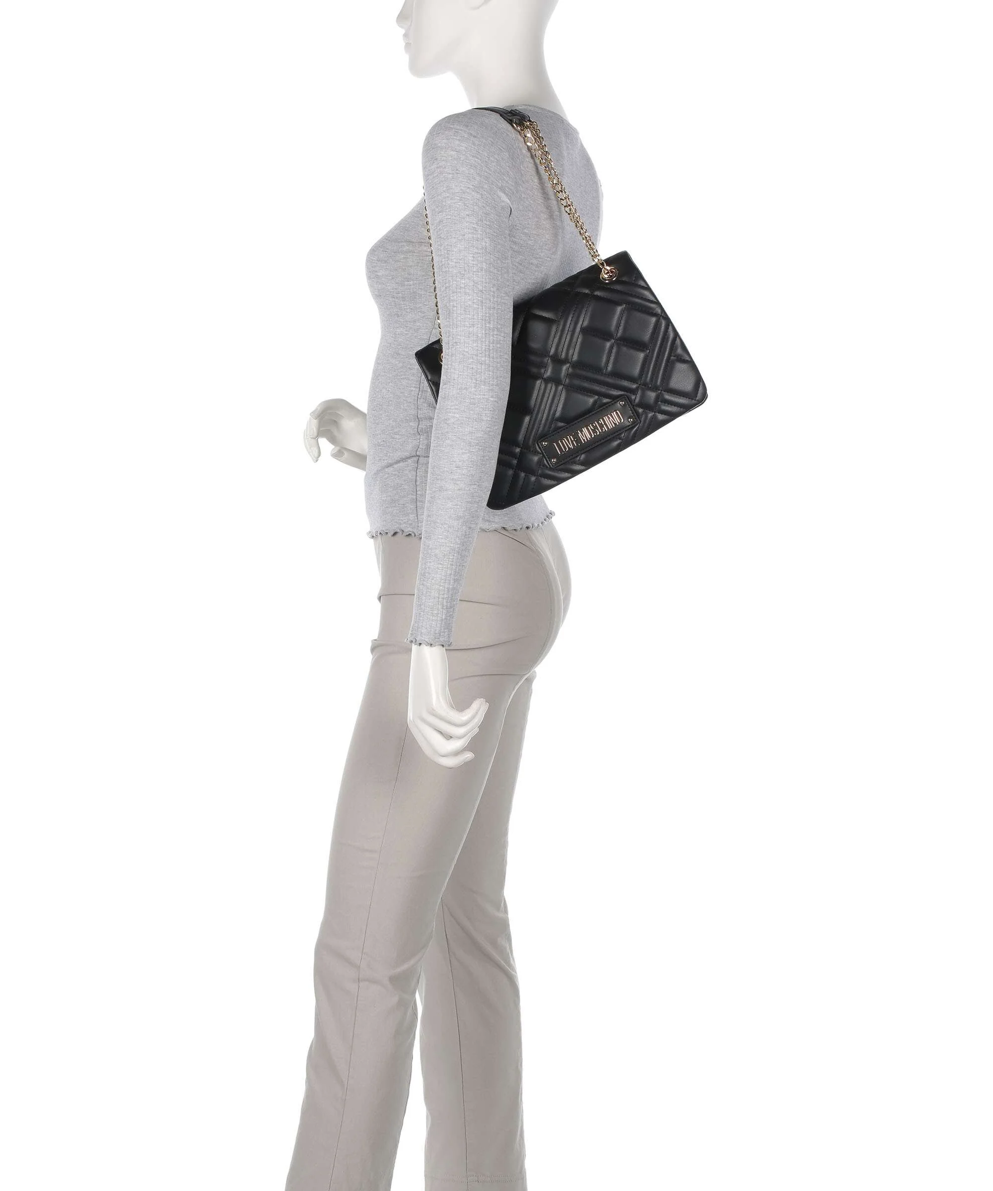 Love Moschino Quilted Shoulder bag nero - Image 3