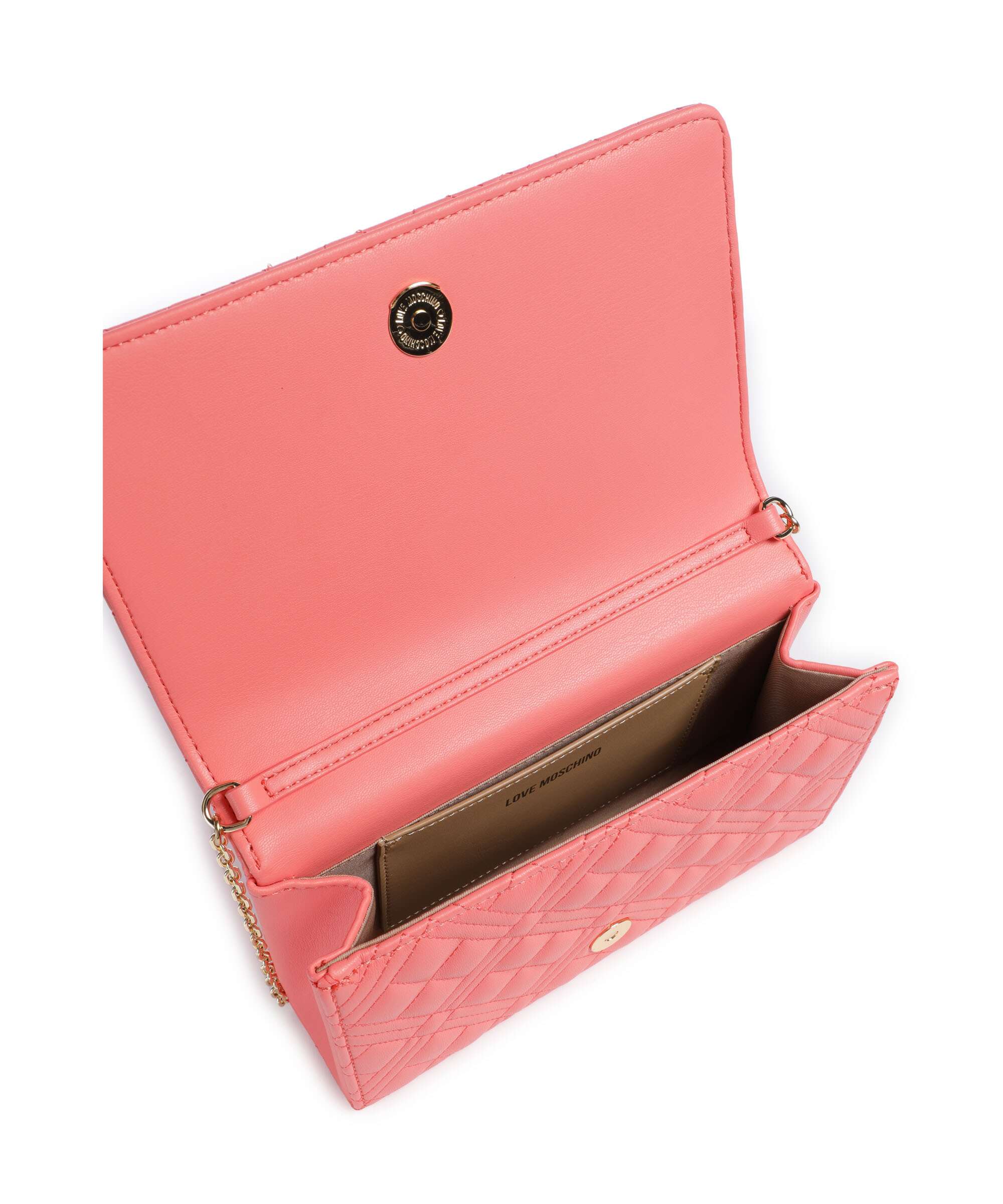 Love Moschino Smart Daily Crossbody bag coral - Image 6