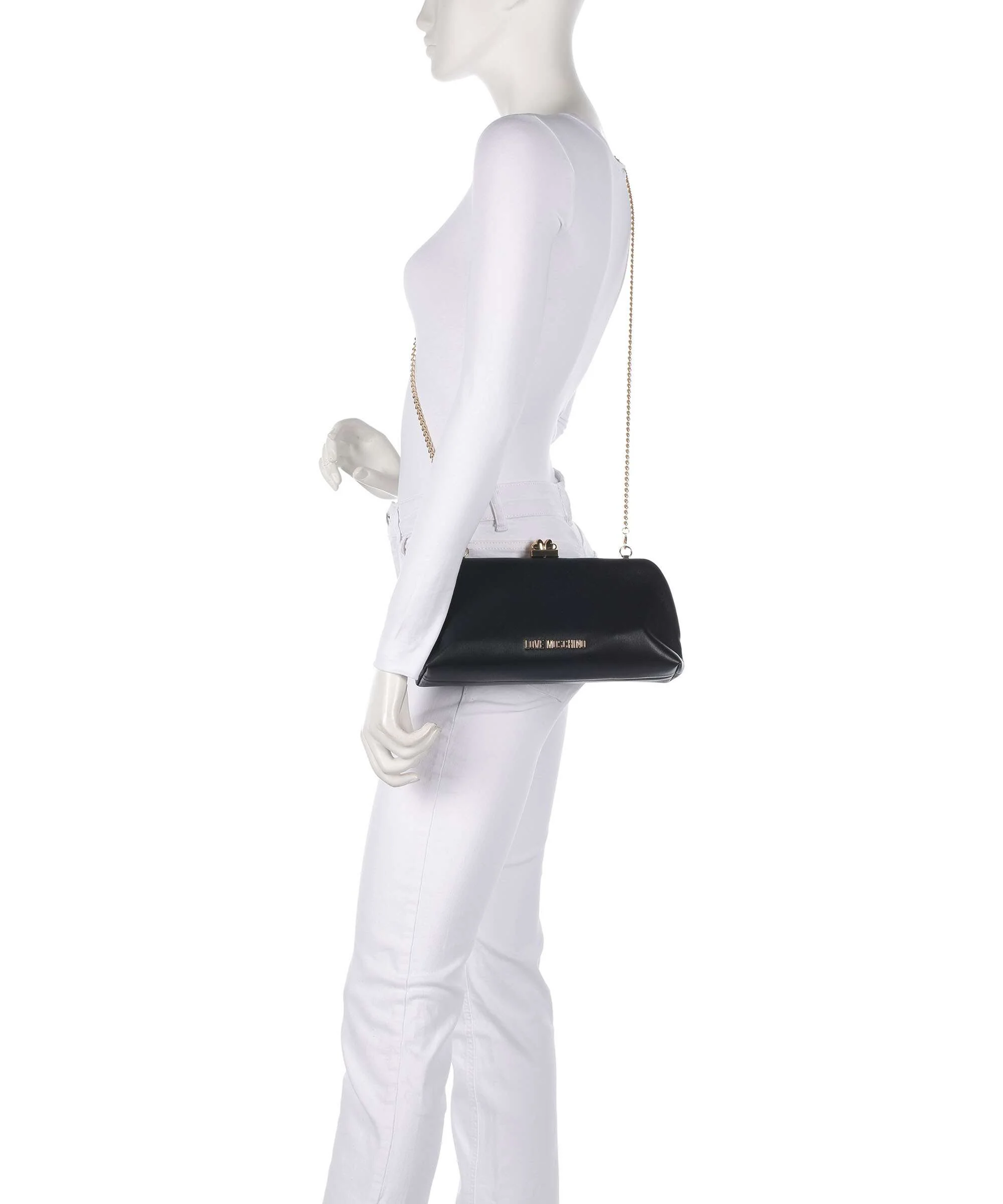 Love Moschino Smart Daily Crossbody bag nero - Image 3