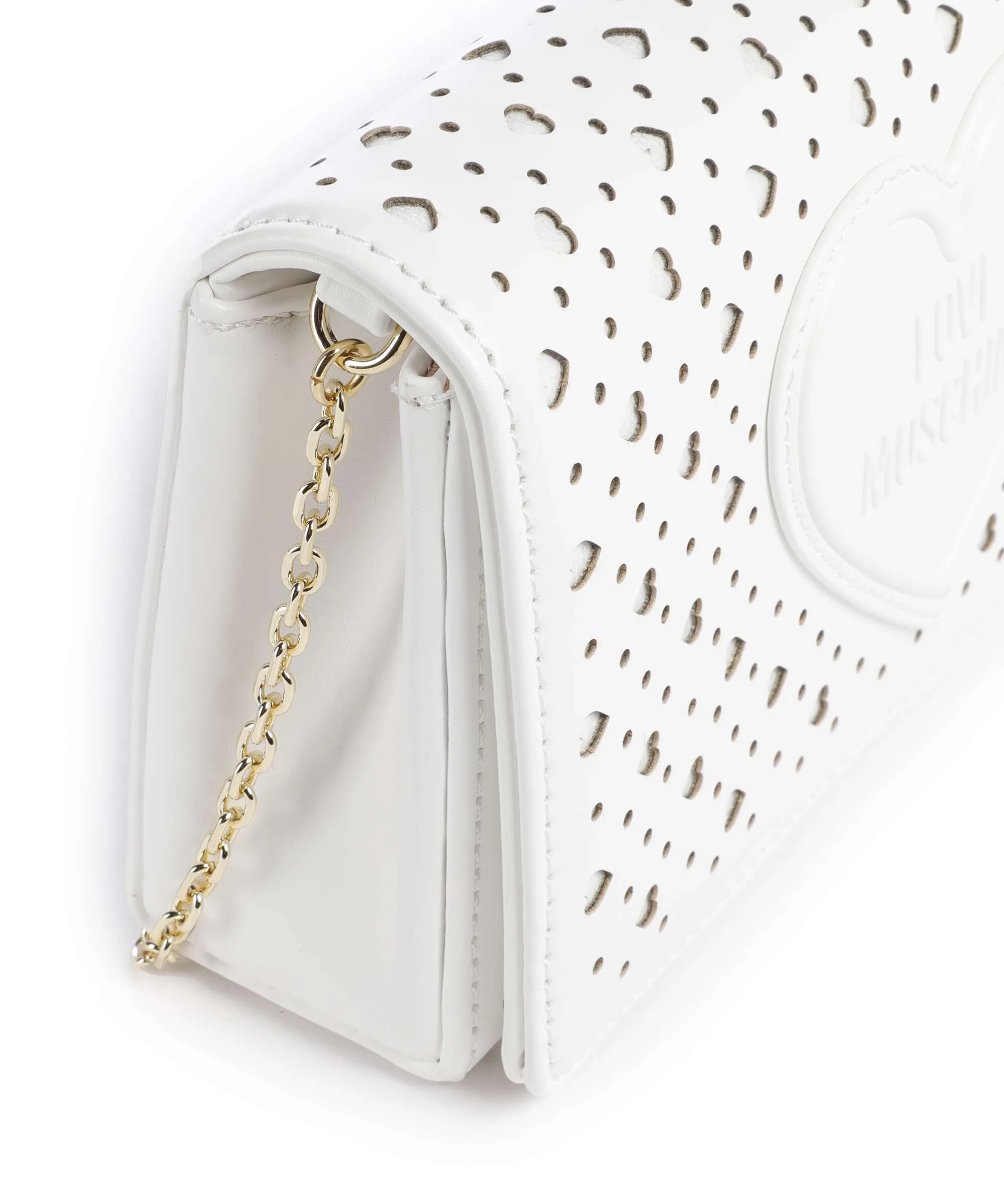 Love Moschino Smart Daily Crossbody bag white - Image 4