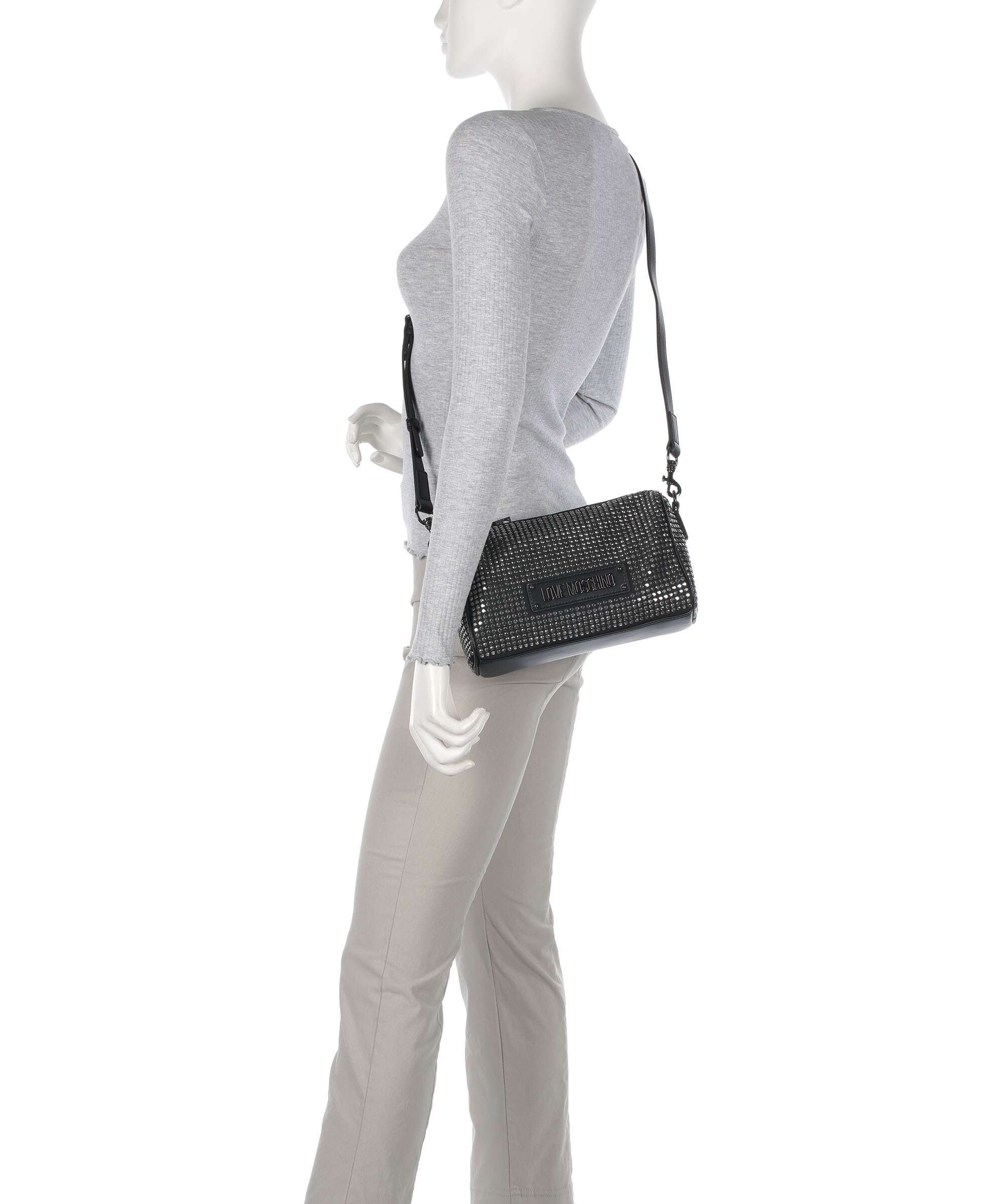 Love Moschino Sparkling Shoulder bag nero - Image 4