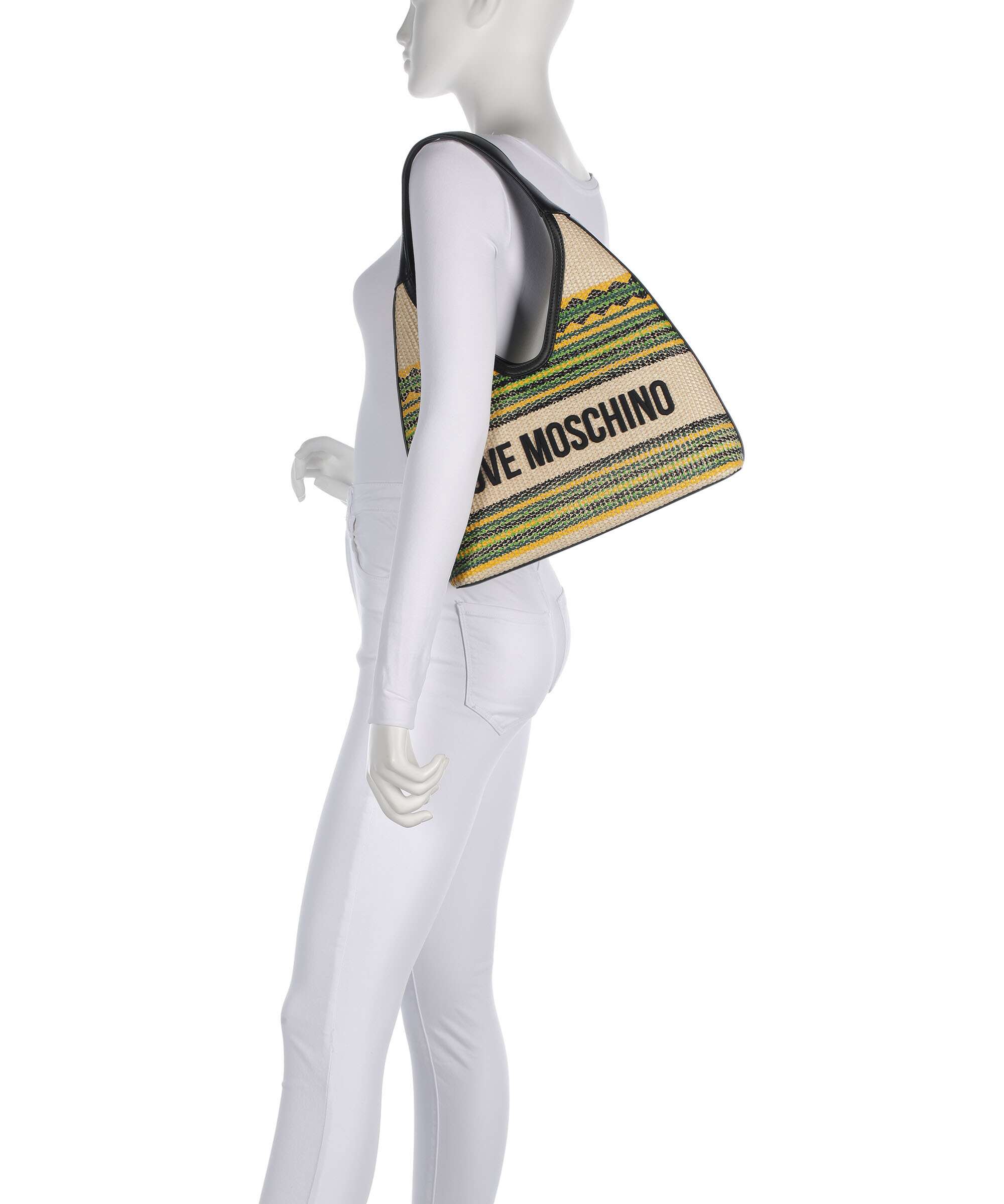 Love Moschino Sunset Stripes Hobo bag multicolour/black - Image 4