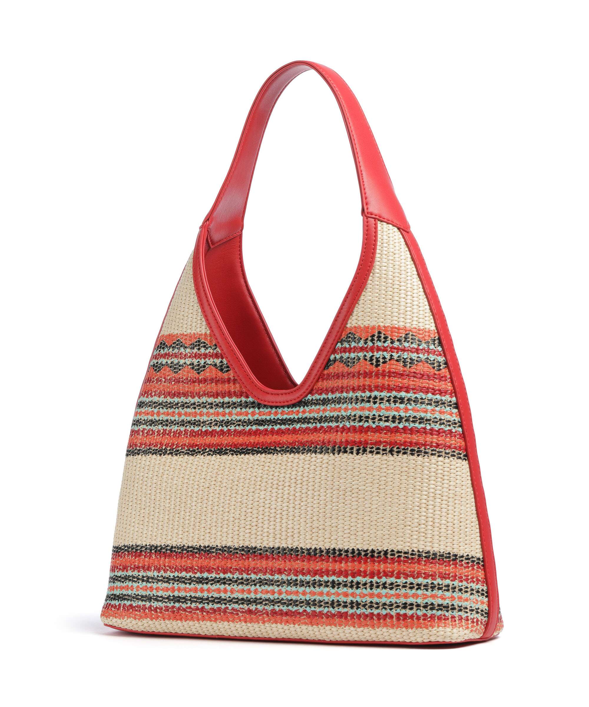 Love Moschino Sunset Stripes Hobo bag multicolour/red - Image 2