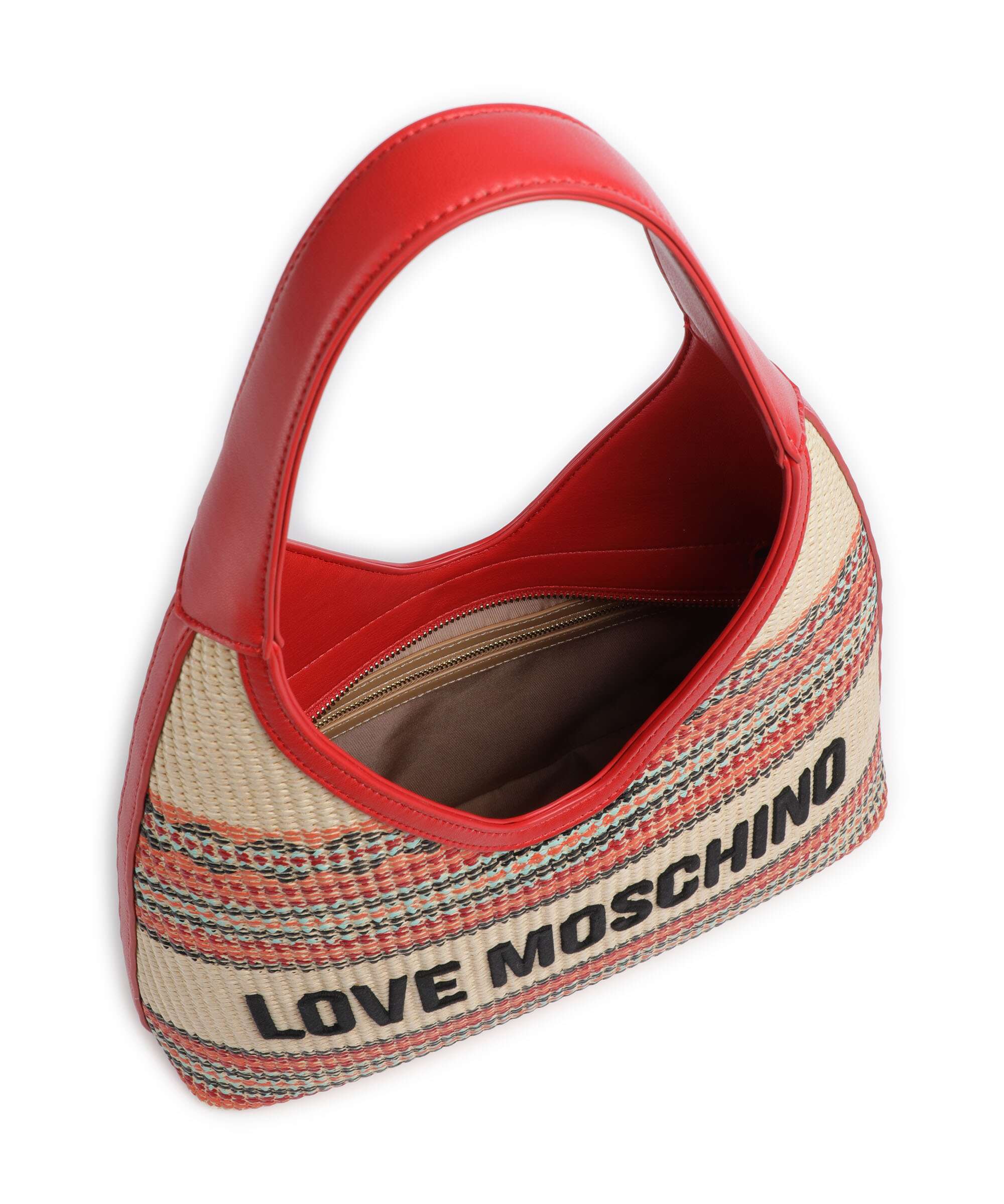 Love Moschino Sunset Stripes Hobo bag multicolour/red - Image 5