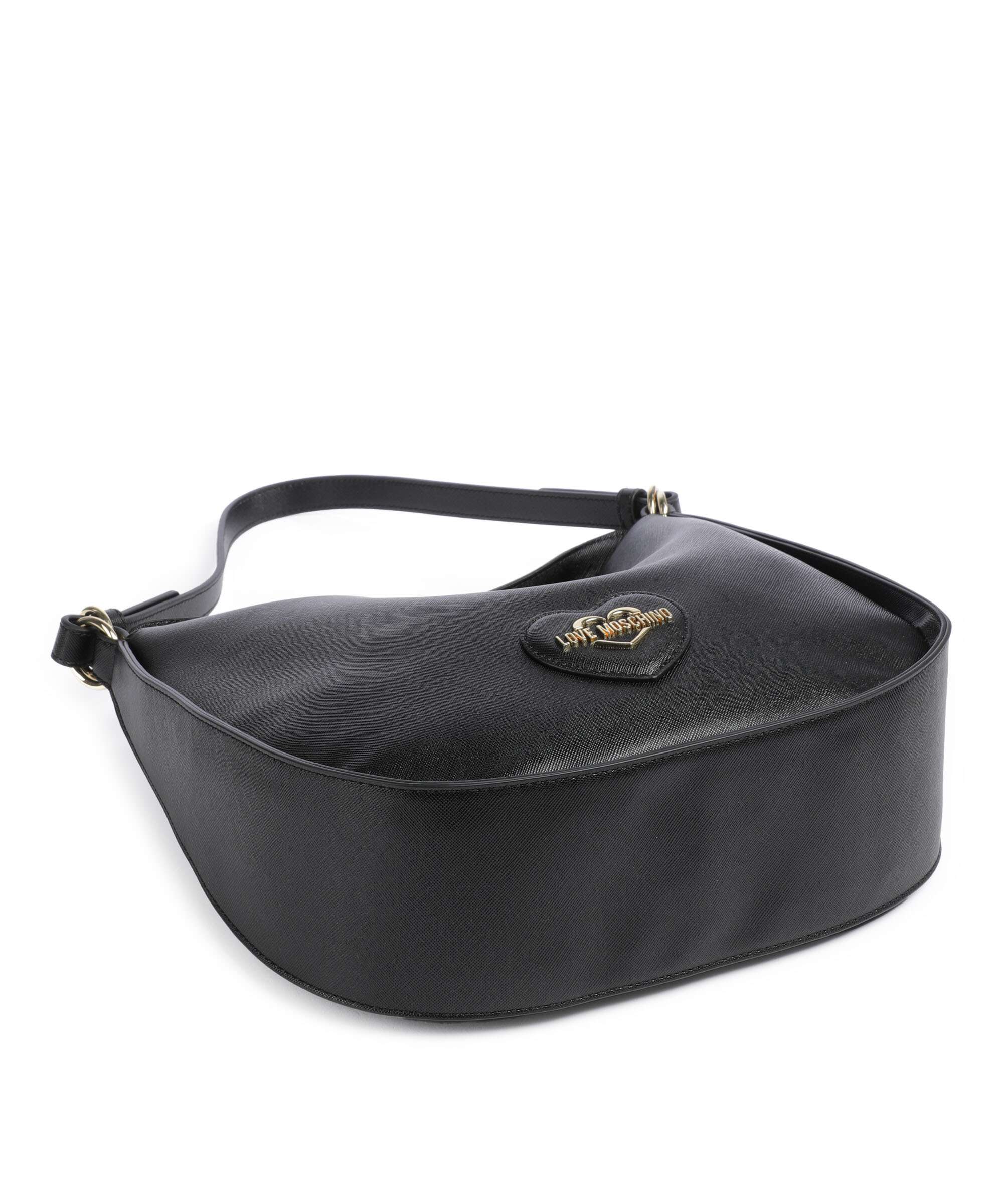 Love Moschino Sweet Heart Hobo bag nero - Image 5