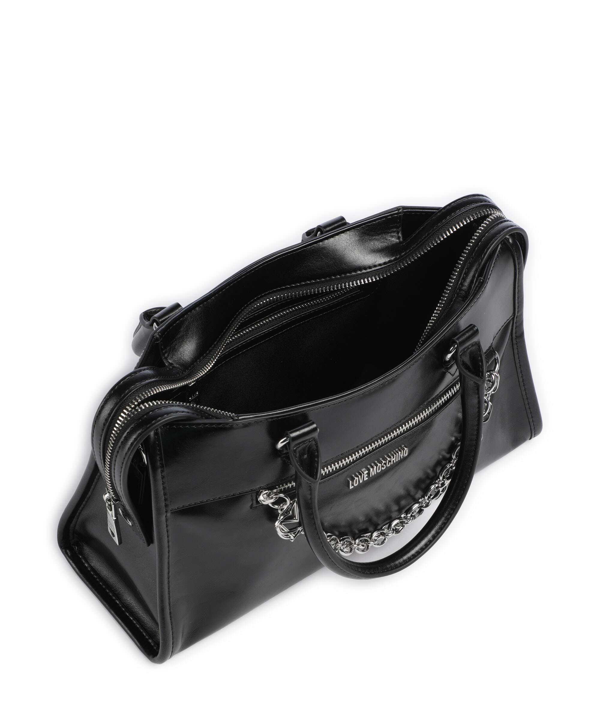 Love Moschino Urban Chains Handbag black/black - Image 5