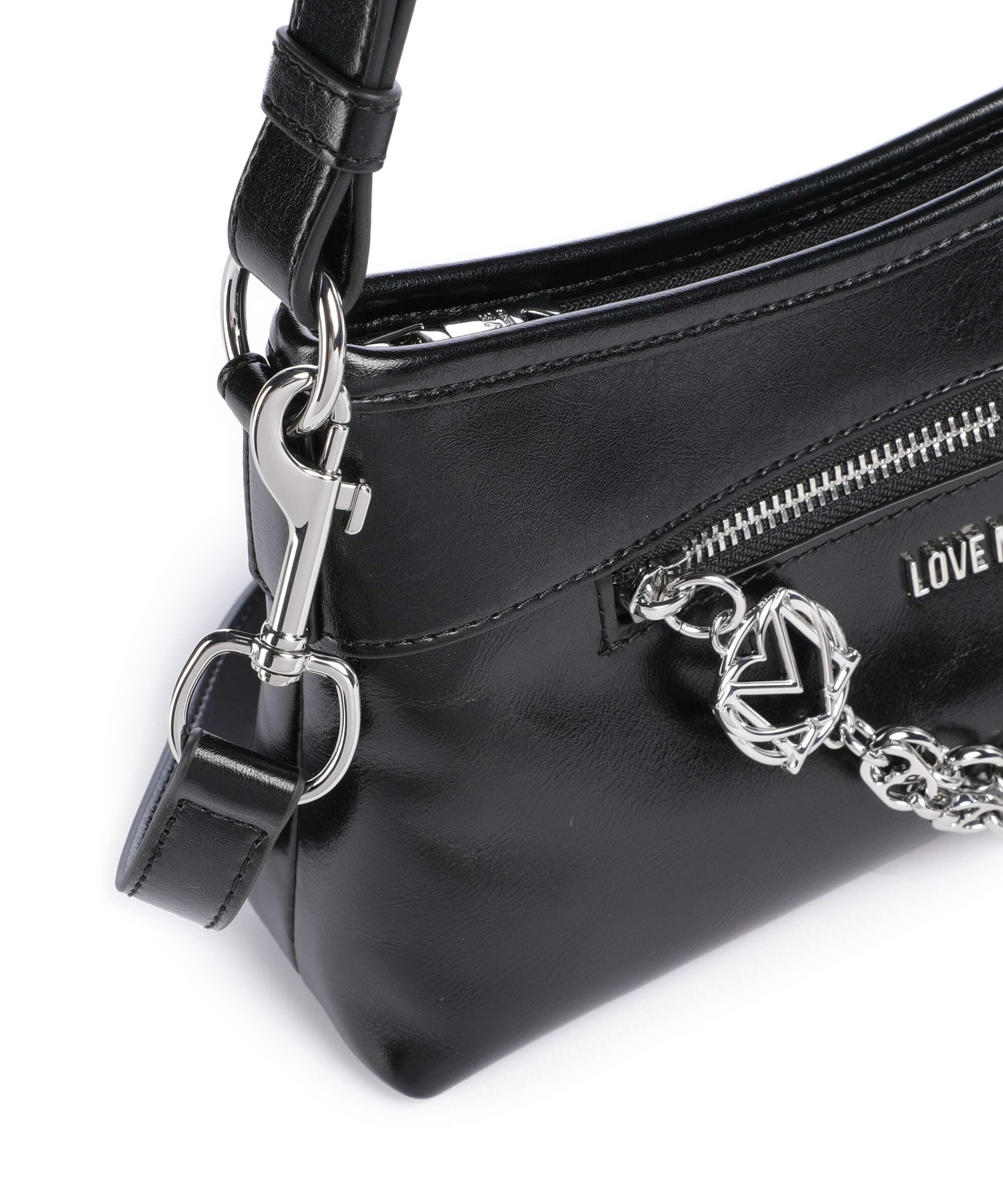 Love Moschino Urban Chains Shoulder bag black/black - Image 4