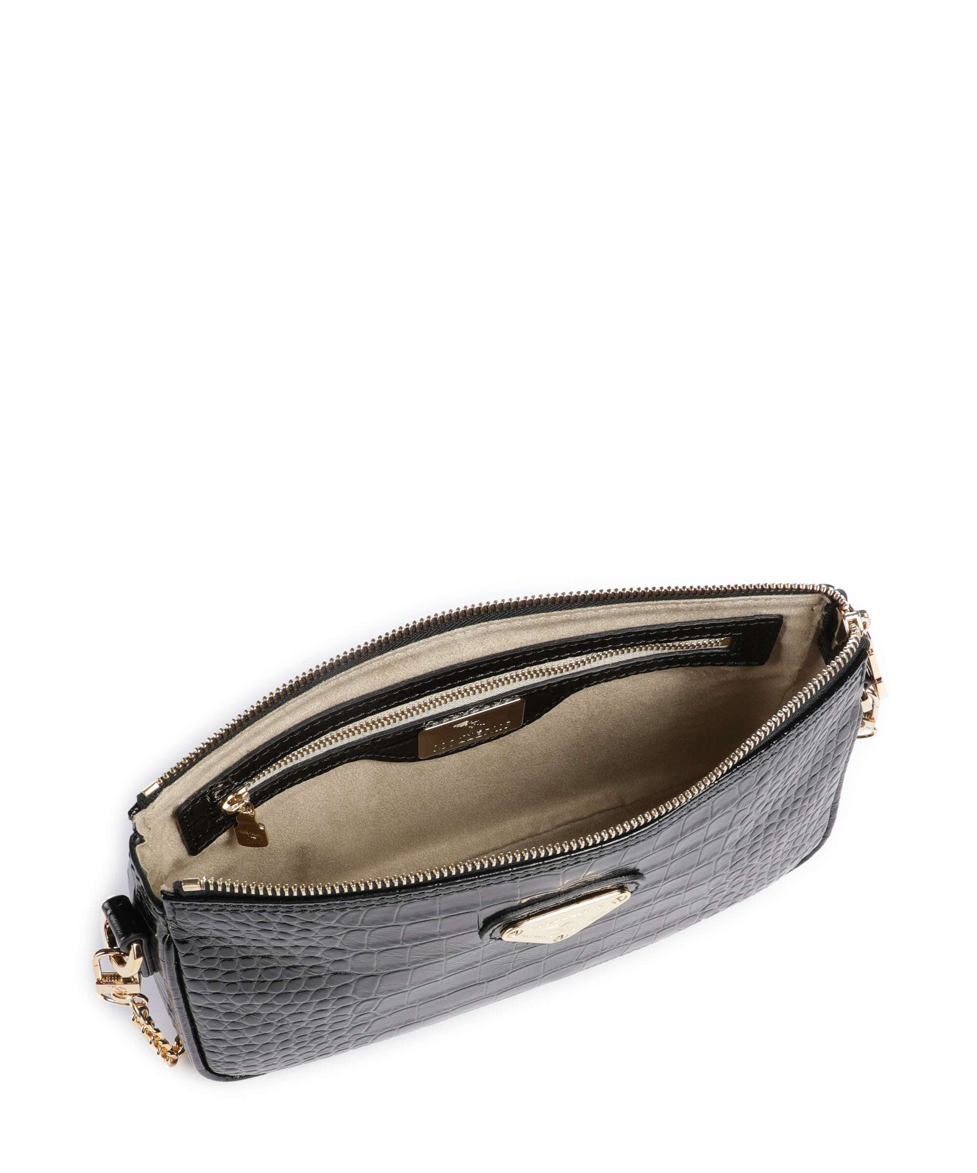 Maison Mollerus Croco Zell Shoulder bag classic schwarz - Image 6