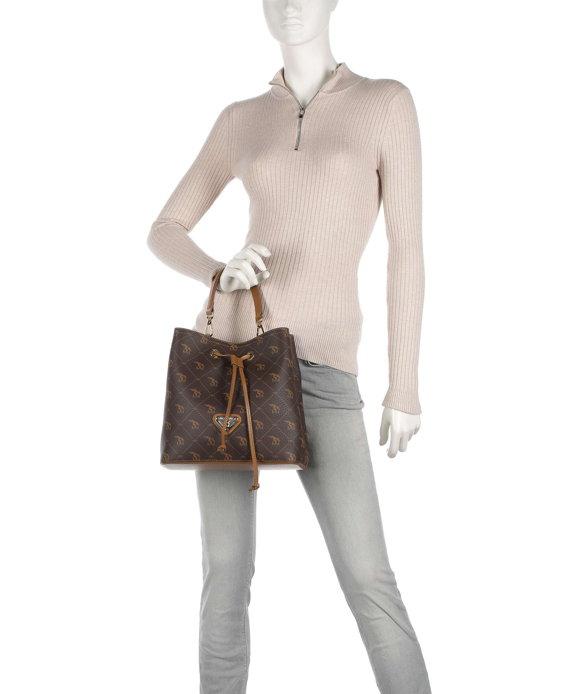 Maison Mollerus Pecarus Grabs Bucket bag soft braun - Image 3