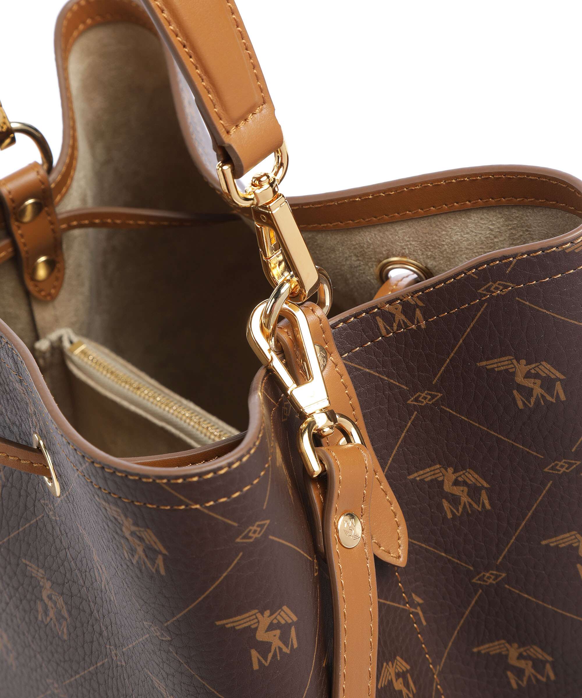 Maison Mollerus Pecarus Grabs Bucket bag soft braun - Image 5