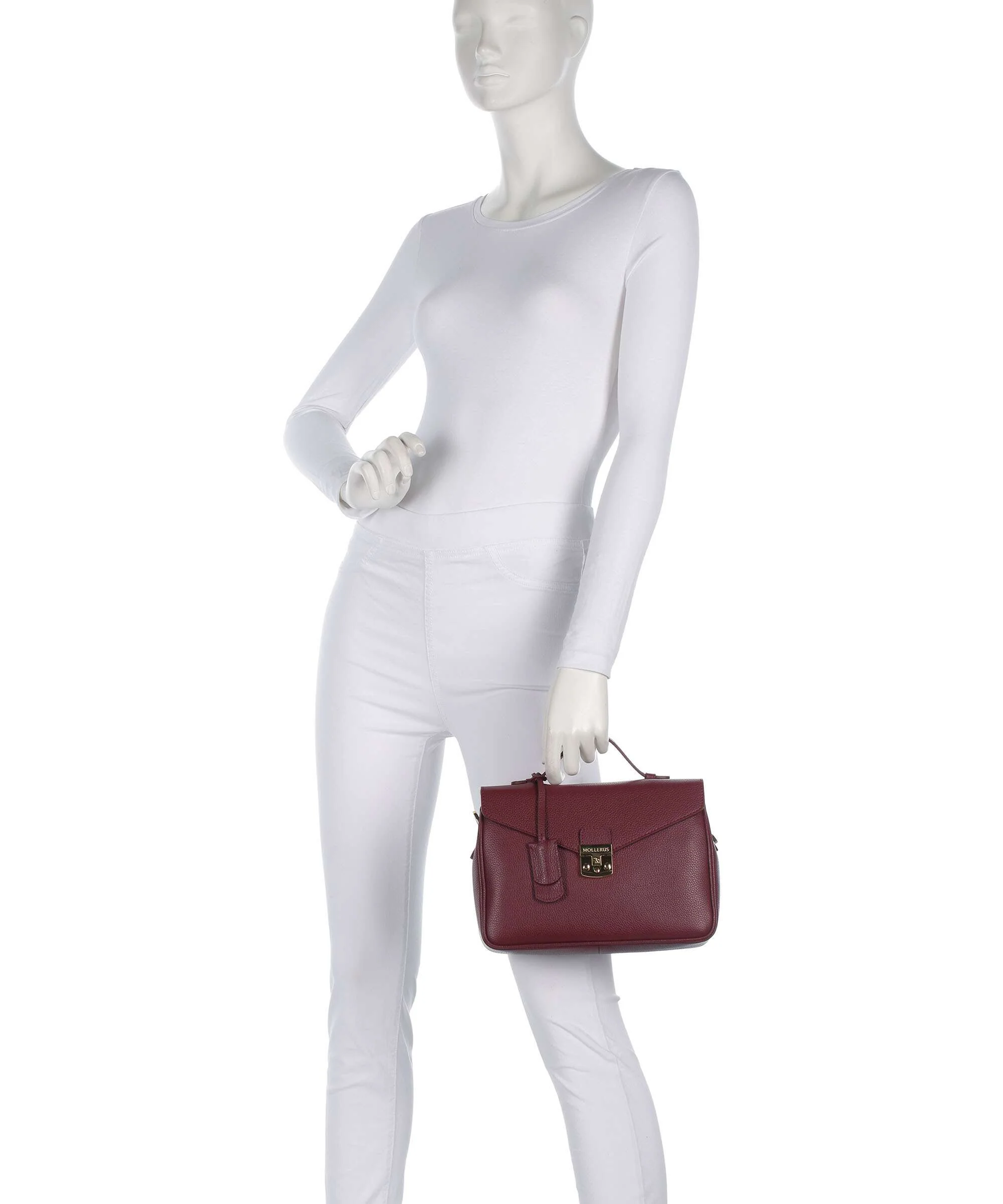 Maison Mollerus Stampato Marly Crossbody bag antique rot - Image 3