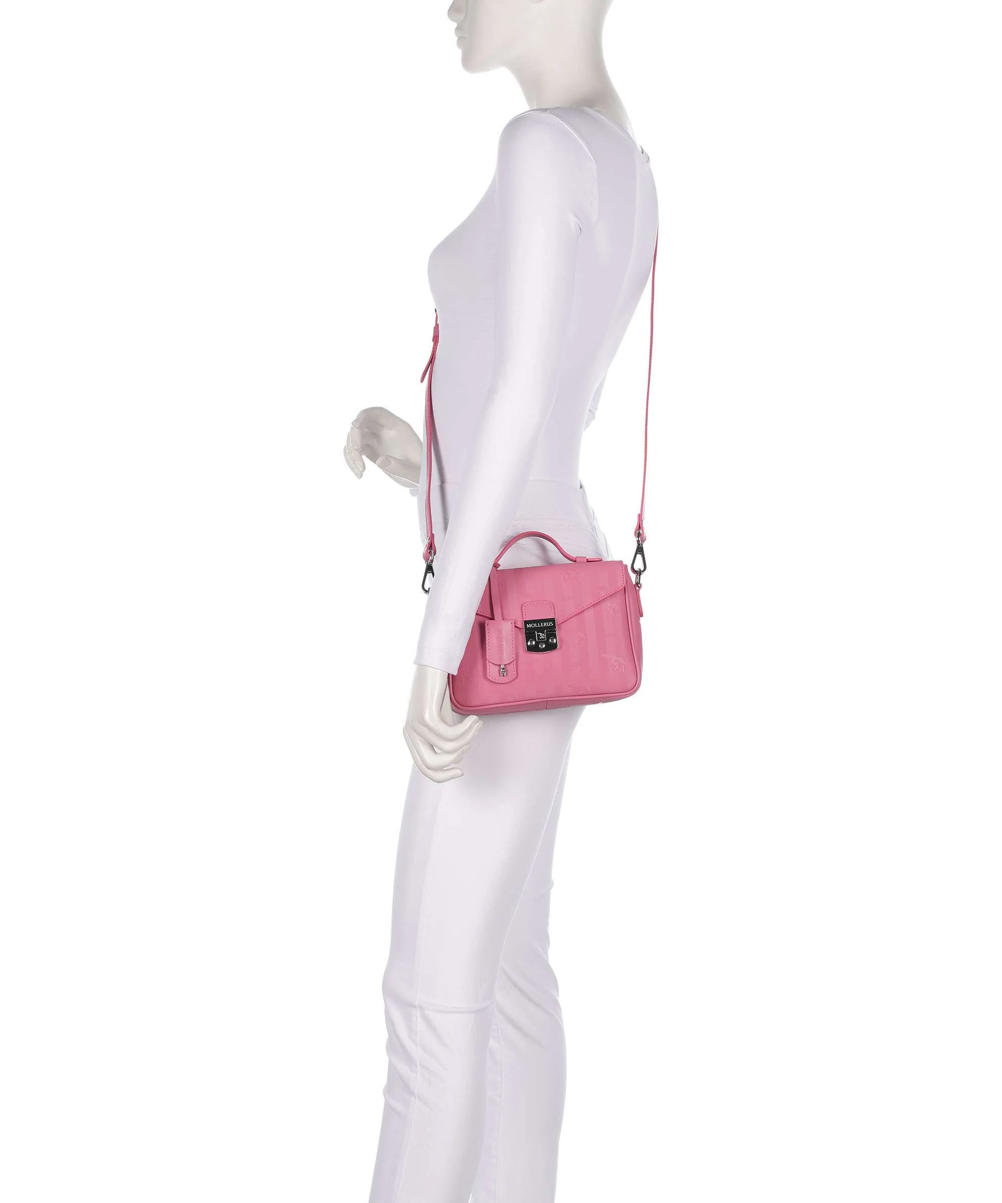Maison Mollerus Vinerus Meyrin Crossbody bag bubble pink - Image 3