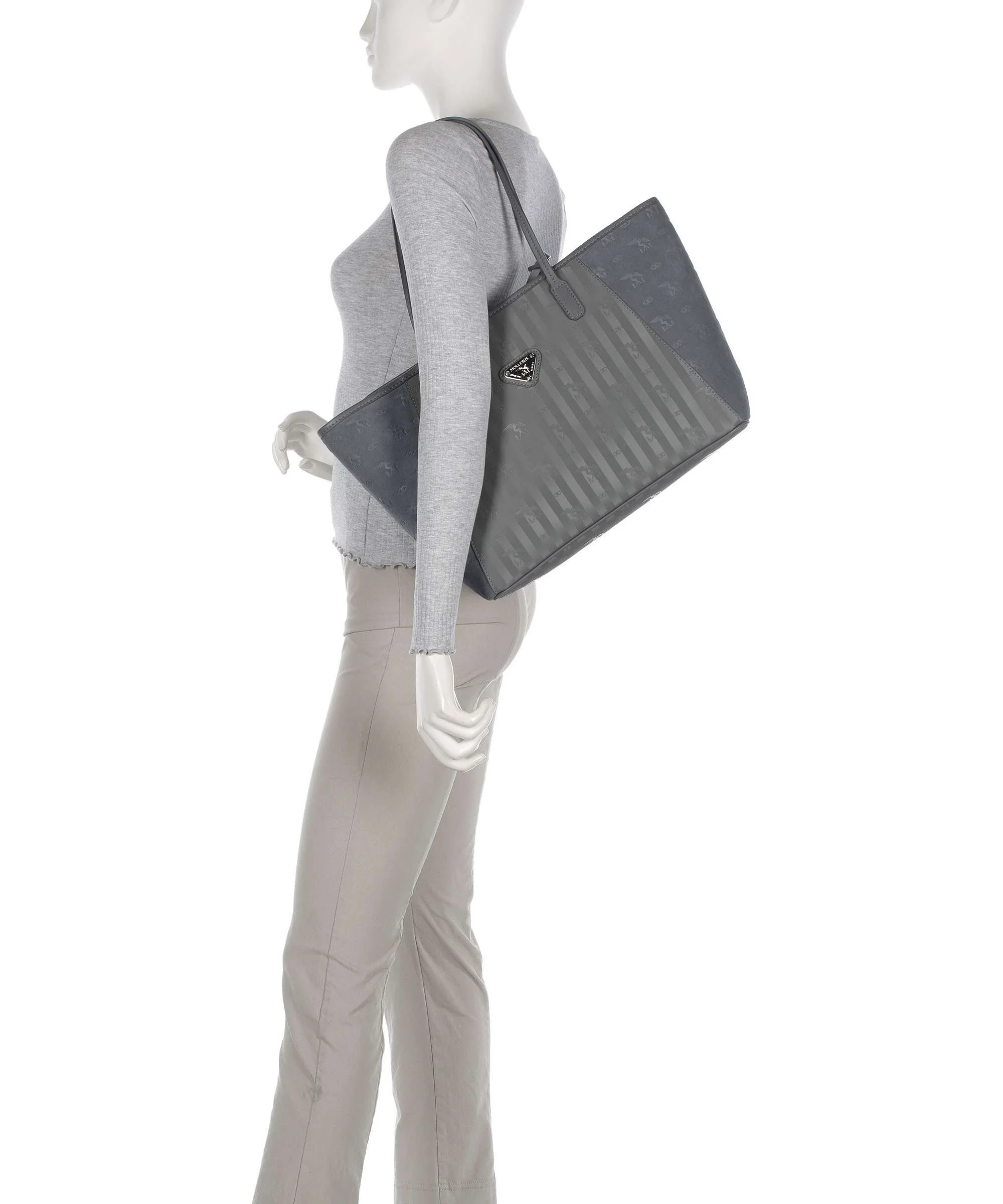Maison Mollerus Vinour Vinerus Bern Tote bag elephant grau - Image 3