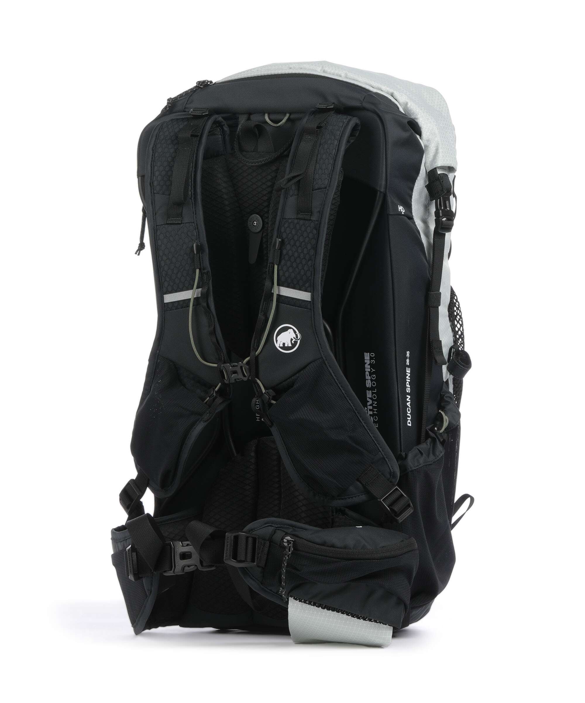 Mammut Ducan Spine 28-35 Hiking backpack silver sage/black - Image 2