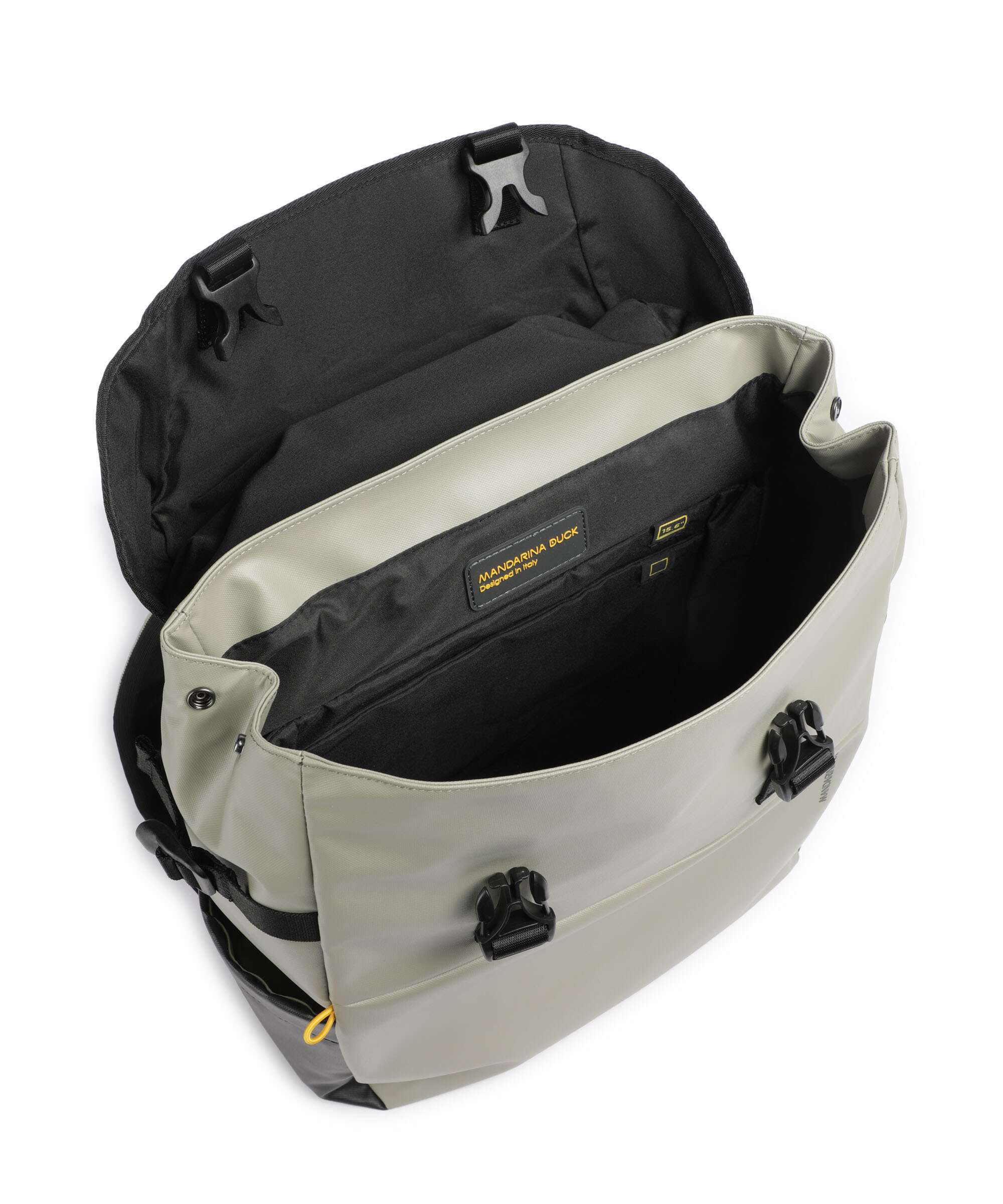 Mandarina Duck Eco Coated Laptop backpack mud - Image 6
