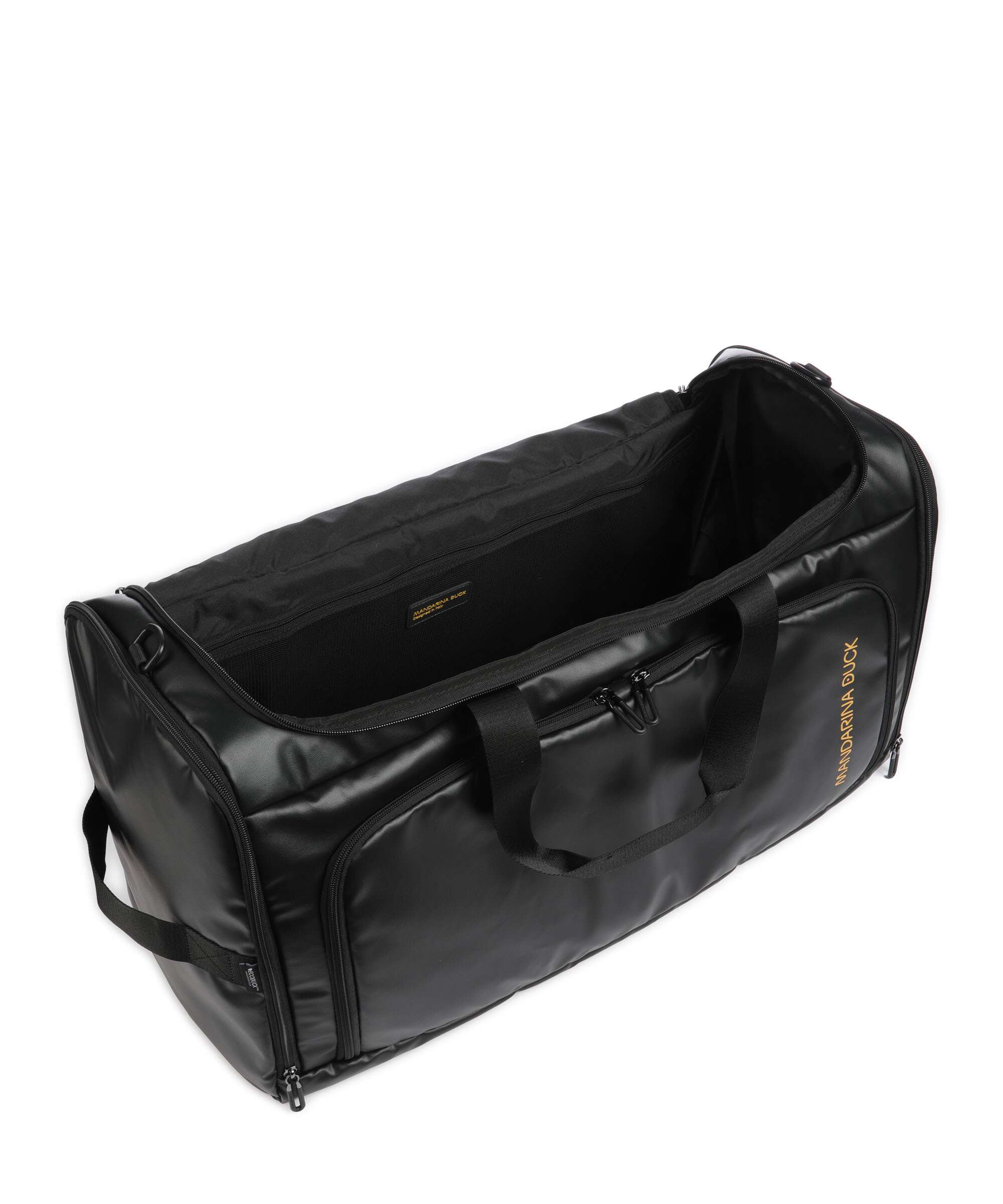 Mandarina Duck Eco Coated Travel bag black - Image 5