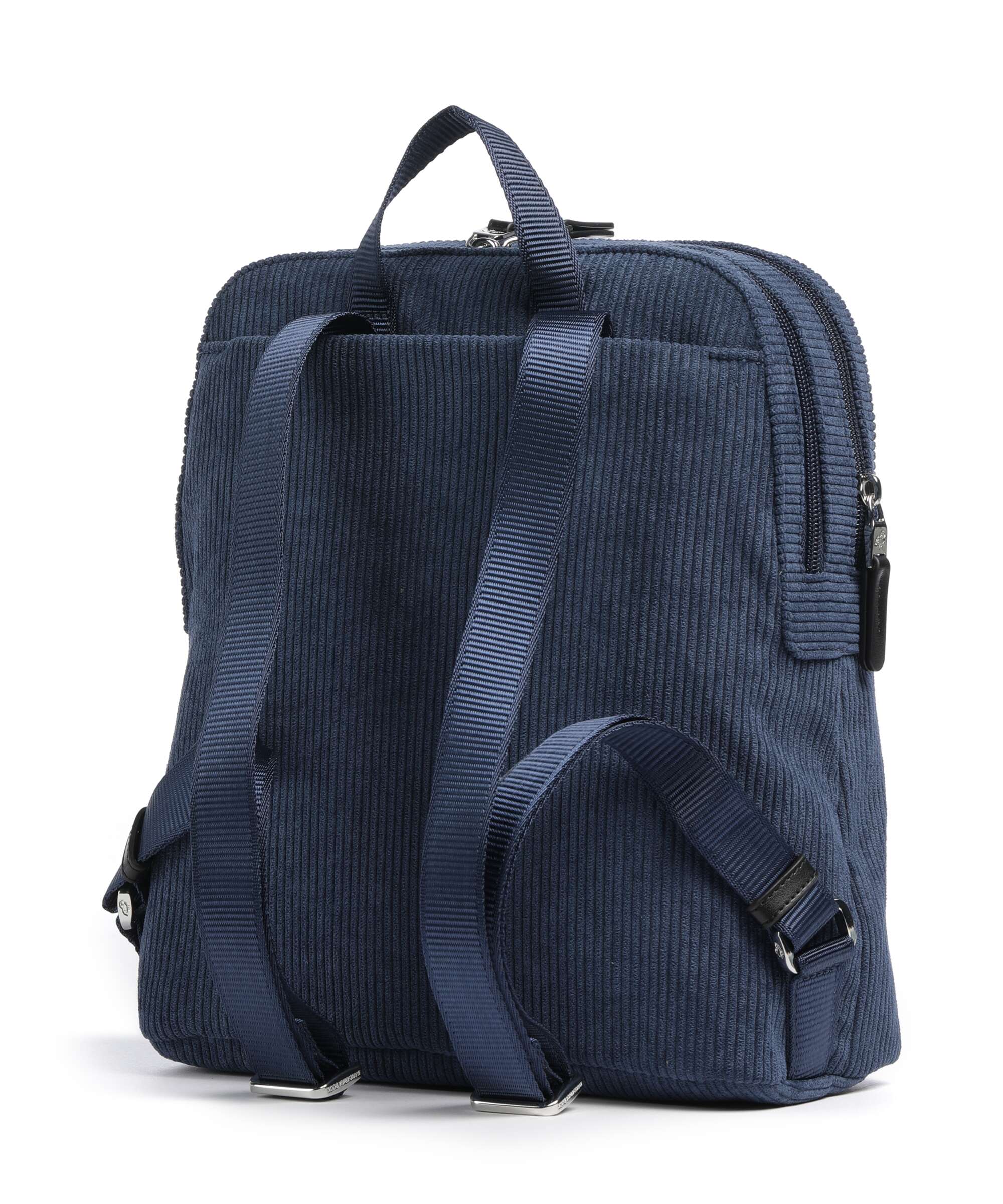 Mandarina Duck Hunter Velvet Backpack blue wing - Image 2