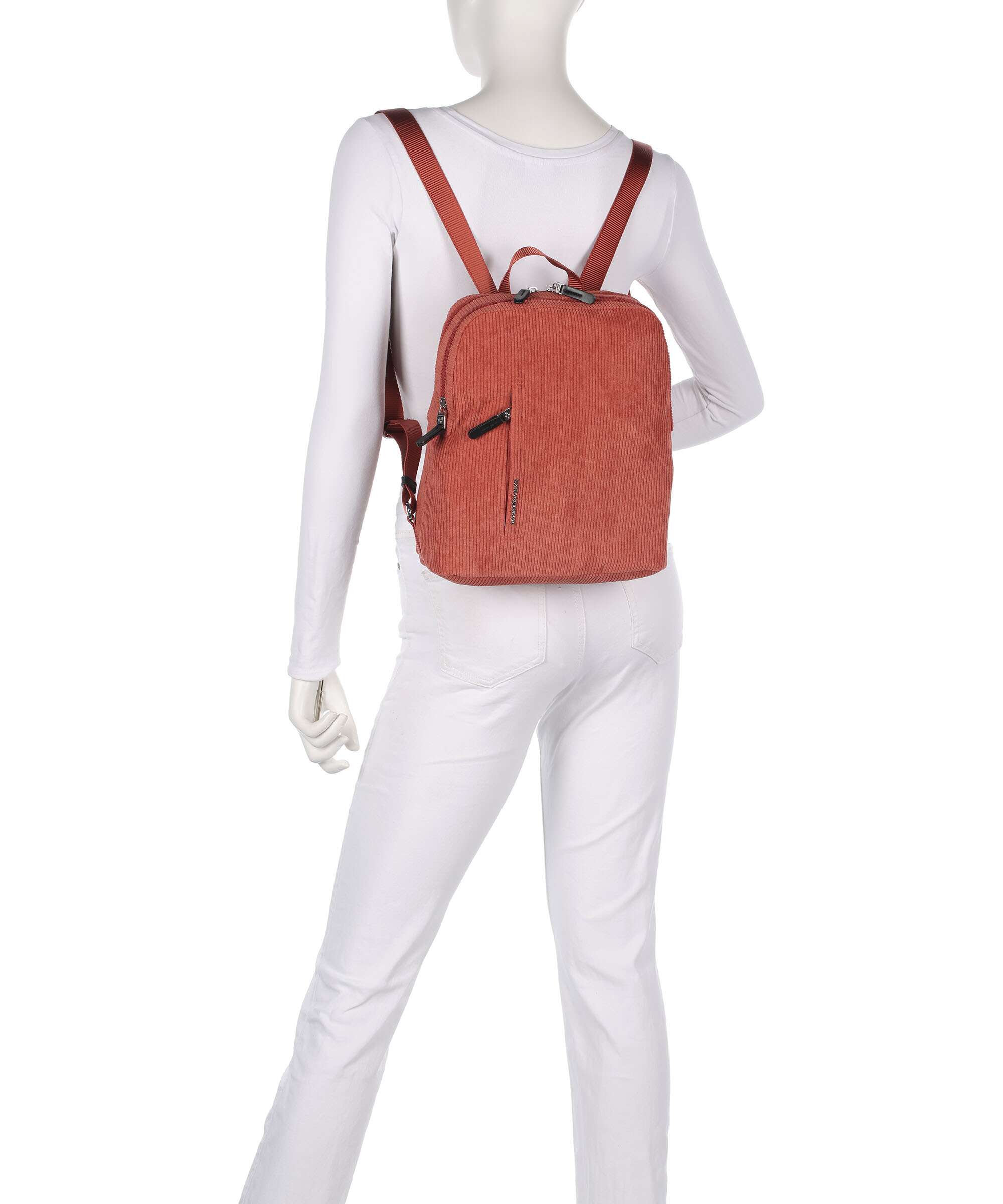 Mandarina Duck Hunter Velvet Backpack winter rose - Image 3