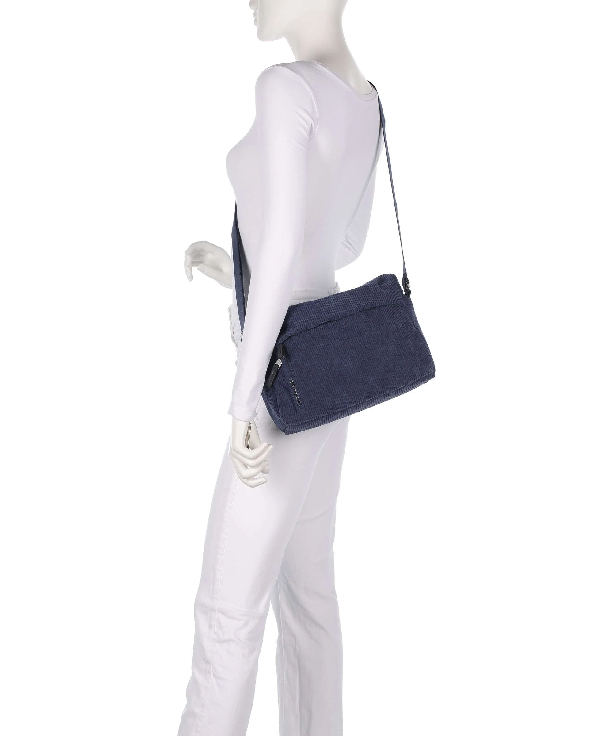 Mandarina Duck Hunter Velvet Crossbody bag blue wing - Image 3