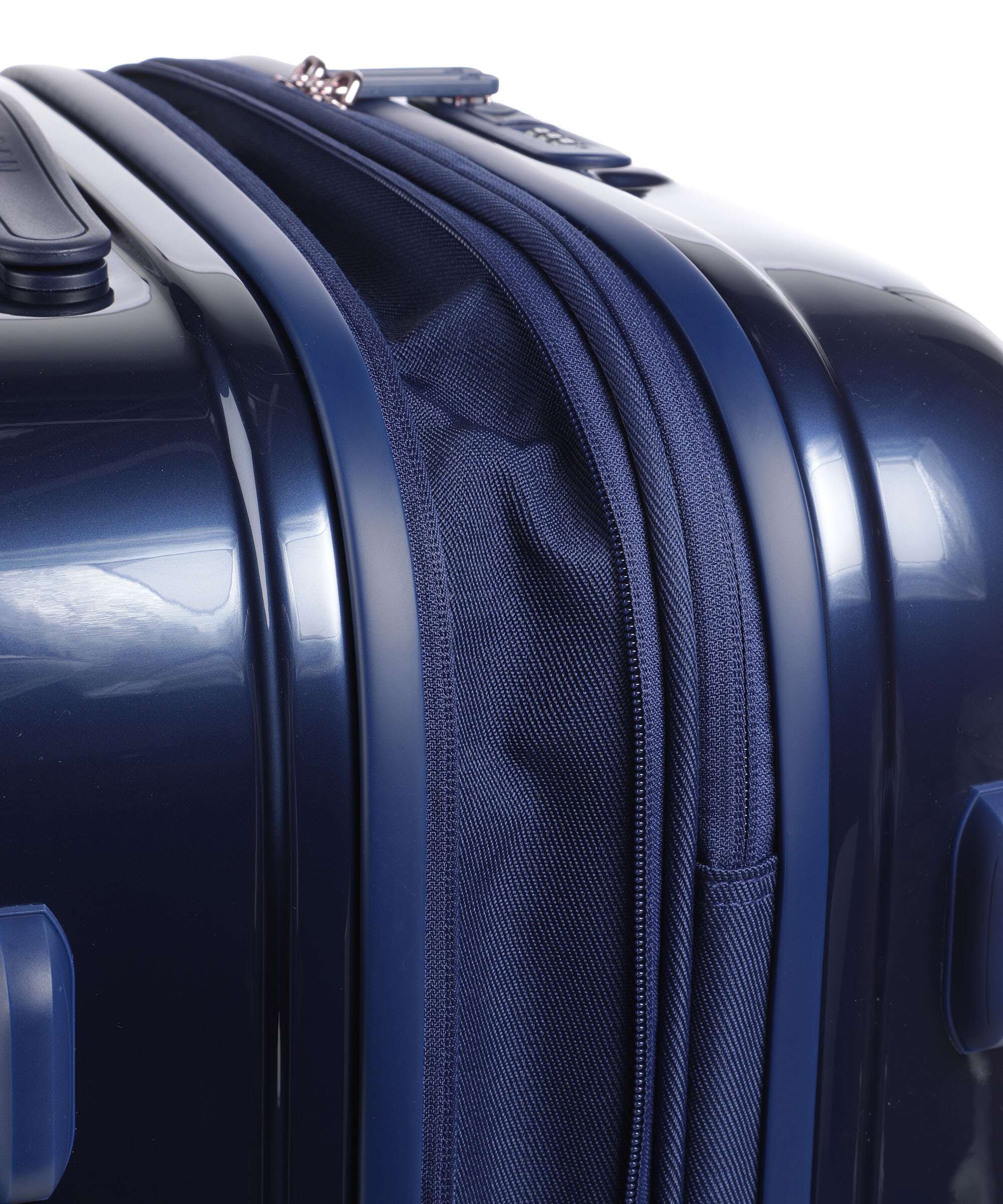 Mandarina Duck Logoduck+ Metal Spinner (4 wheels) blue indigo - Image 4