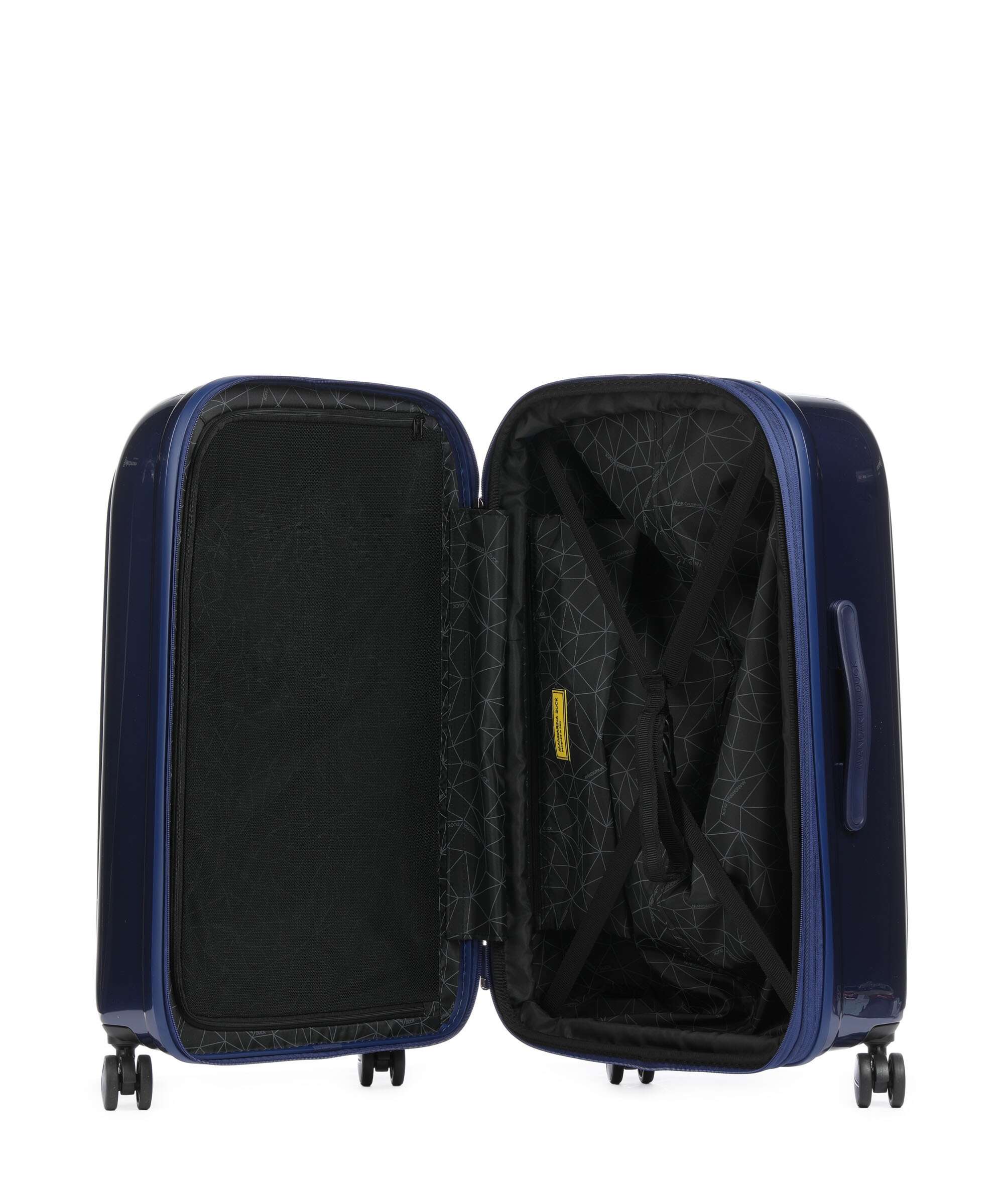 Mandarina Duck Logoduck+ Metal Spinner (4 wheels) blue indigo - Image 6