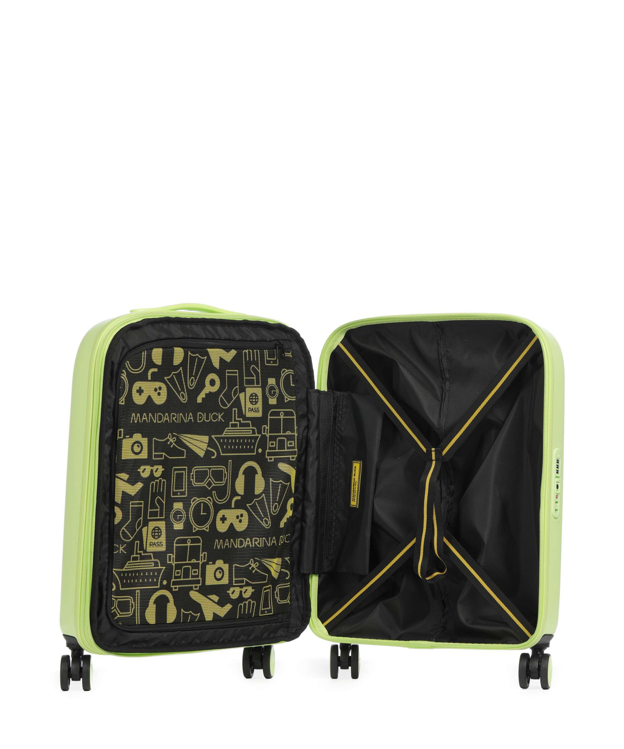 Mandarina Duck Logoduck+ Spinner (4 wheels) matcha - Image 6