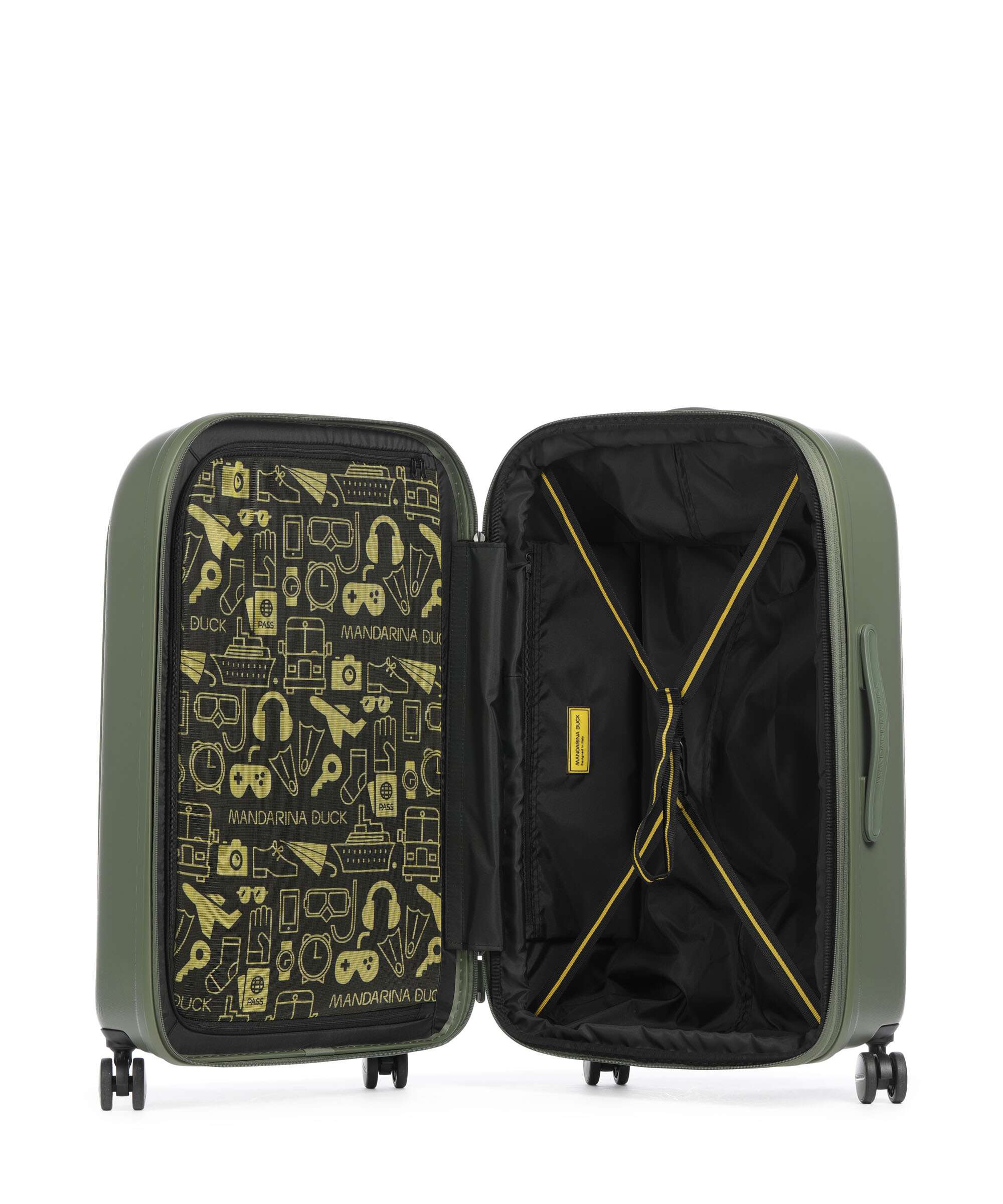Mandarina Duck Logoduck+ Spinner (4 wheels) pine green - Image 6