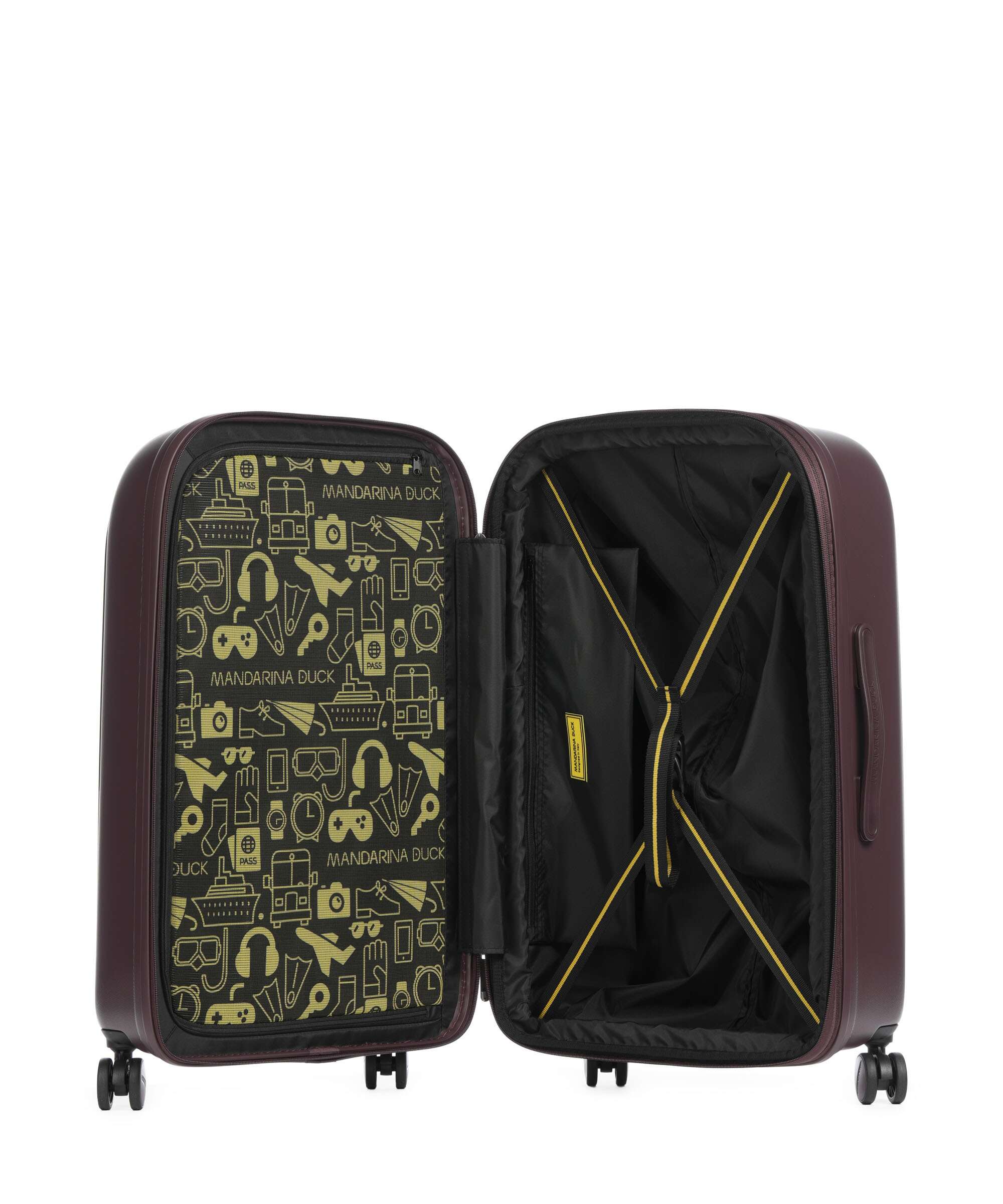 Mandarina Duck Logoduck+ Spinner (4 wheels) choco ice - Image 6