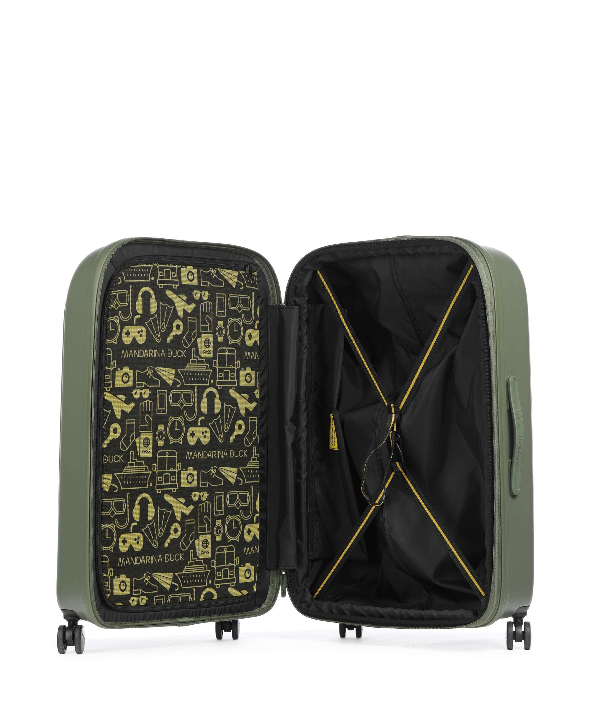 Mandarina Duck Logoduck+ Spinner (4 wheels) pine green - Image 6