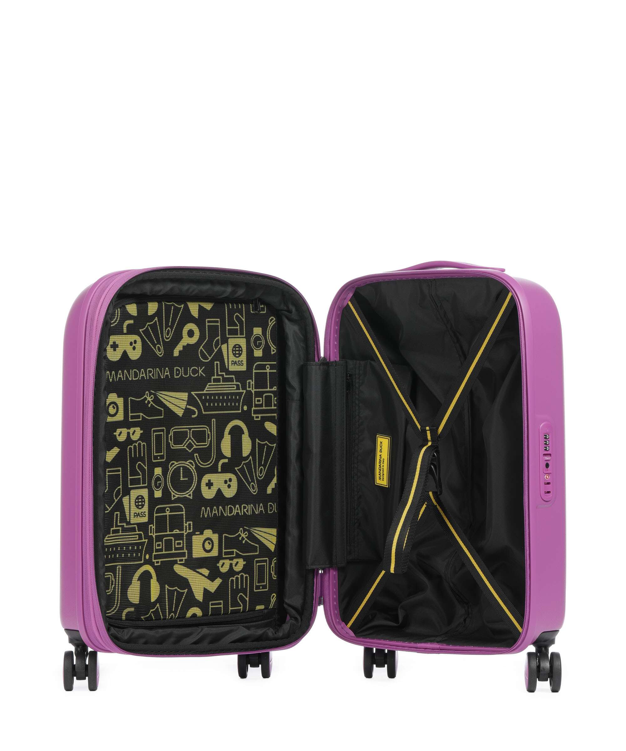Mandarina Duck Logoduck+ Spinner (4 wheels) orchid - Image 6