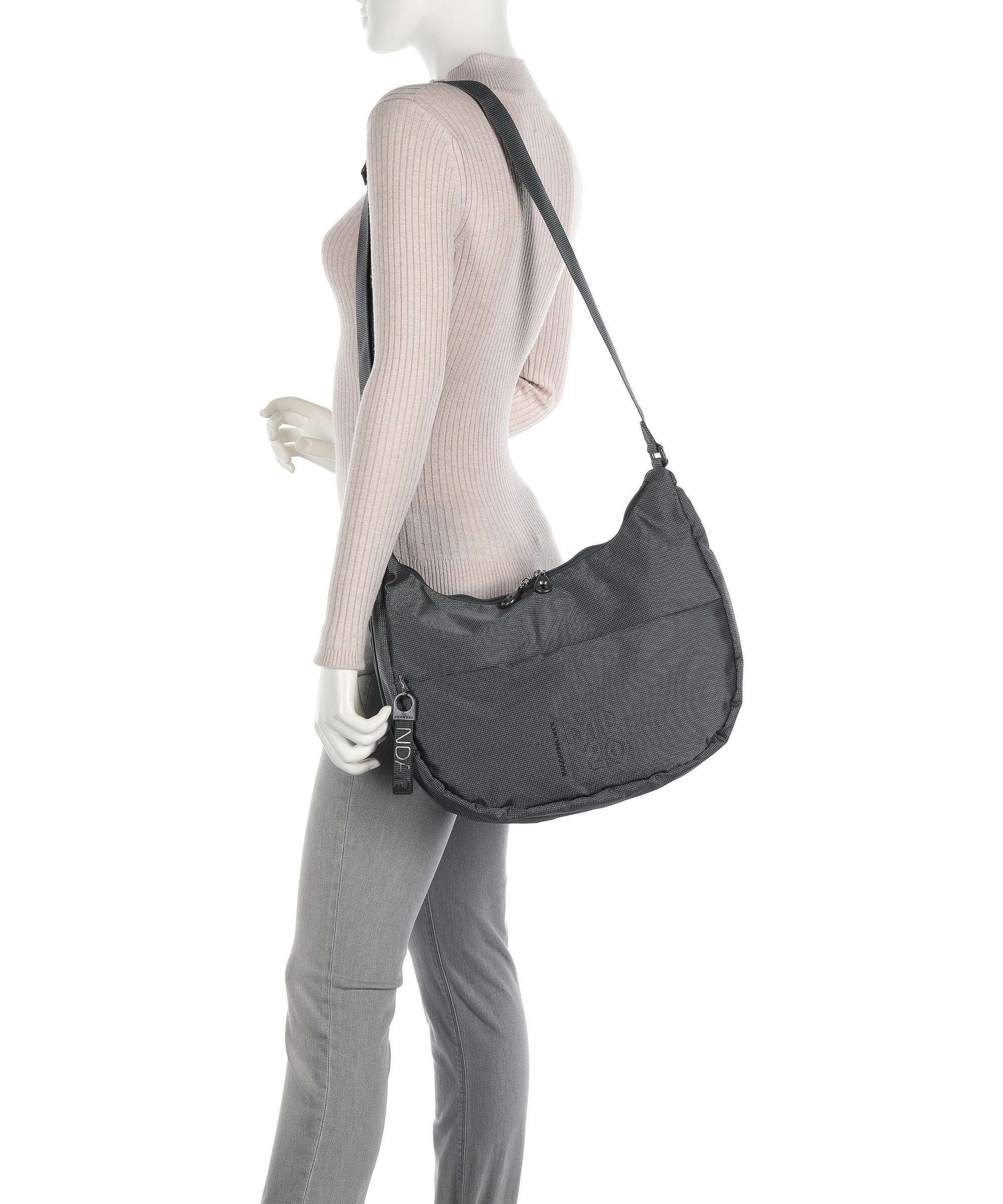 Mandarina Duck MD20 Hobo bag steel - Image 3
