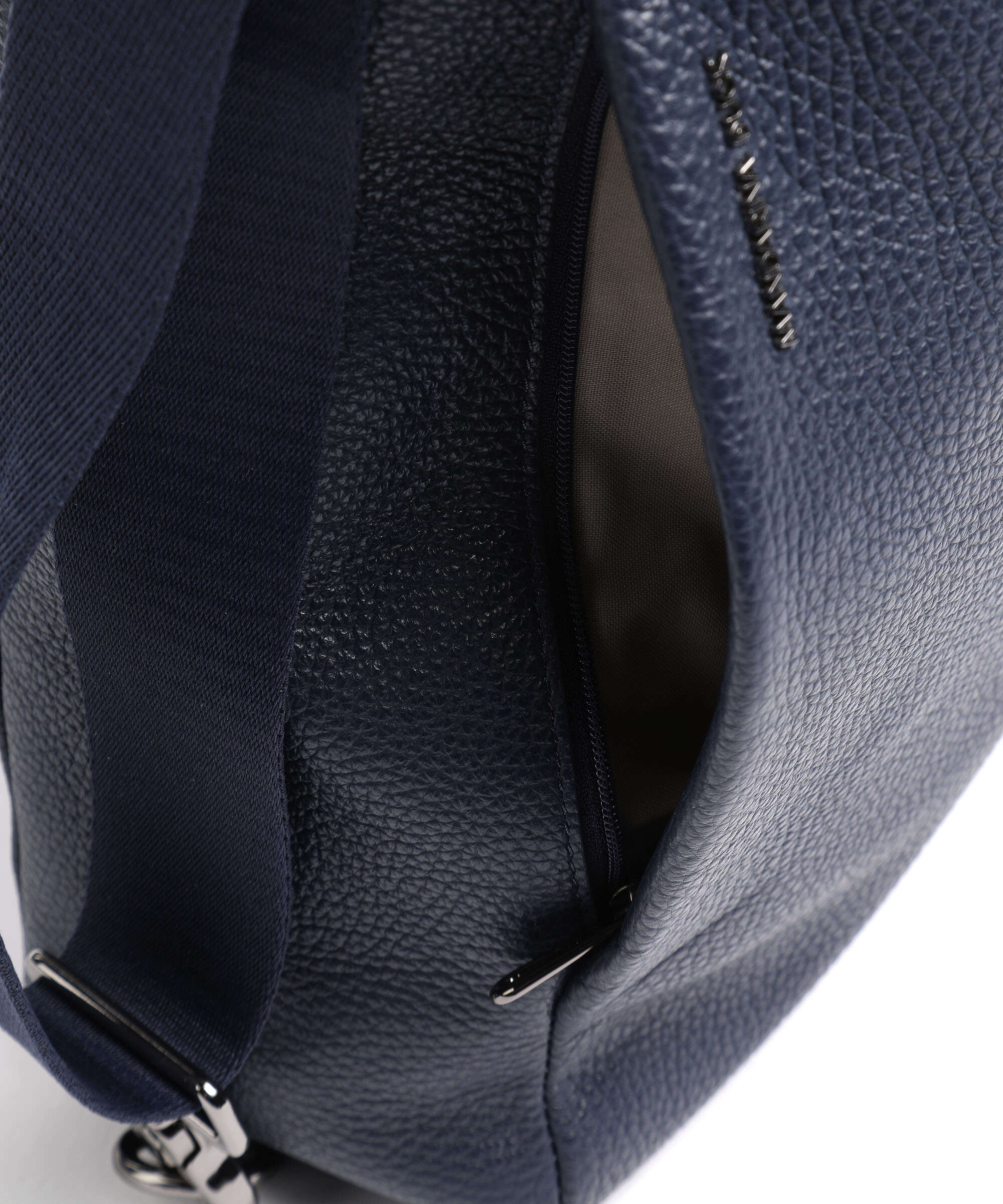 Mandarina Duck Mellow Leather Backpack bag dress blue - Image 5